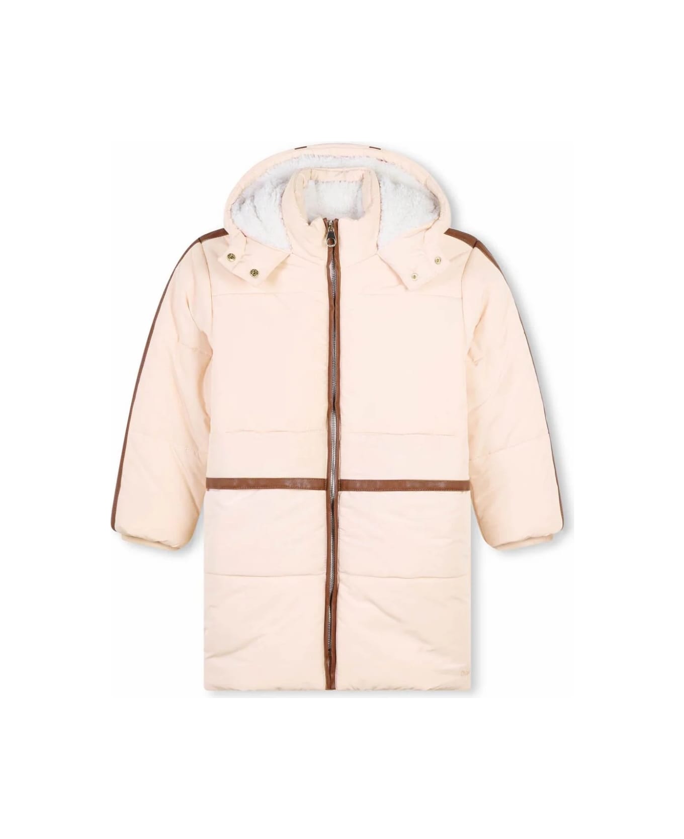 Chloé Hooded Jacket - Pink コート＆ジャケット