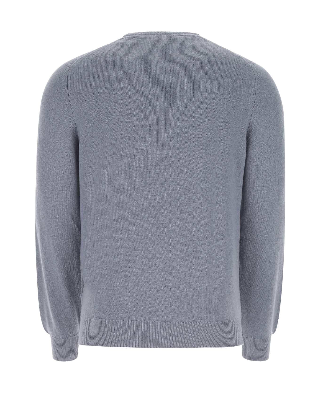 Fedeli Powder Blue Cashmere Sweater - NILO