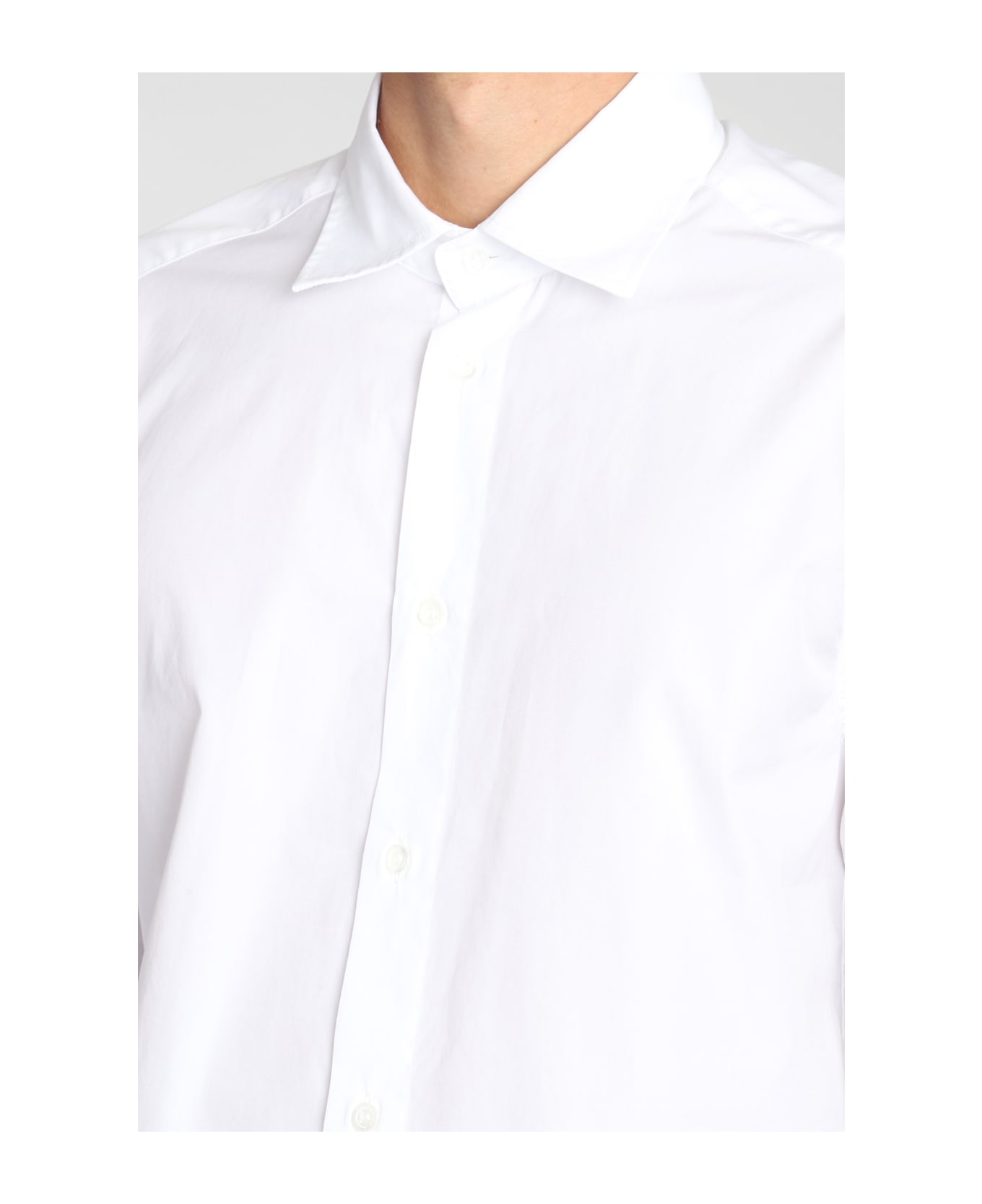 Barena Surian Shirt In White Cotton - white
