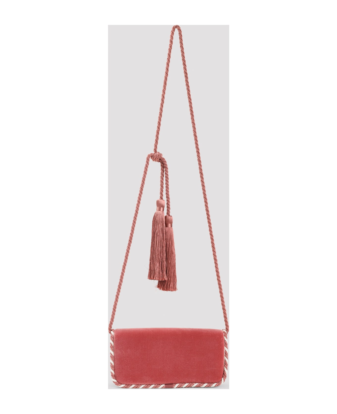 Valentino Garavani Loco Clutch - Dzb Phard Burro Phard Crystal