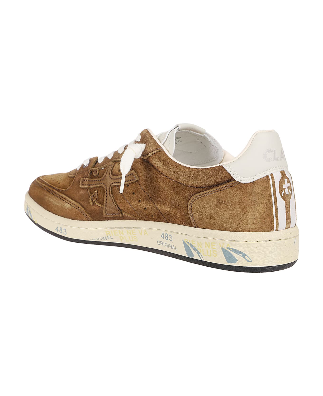 Premiata Bskt Clay Sneakers - Marrone