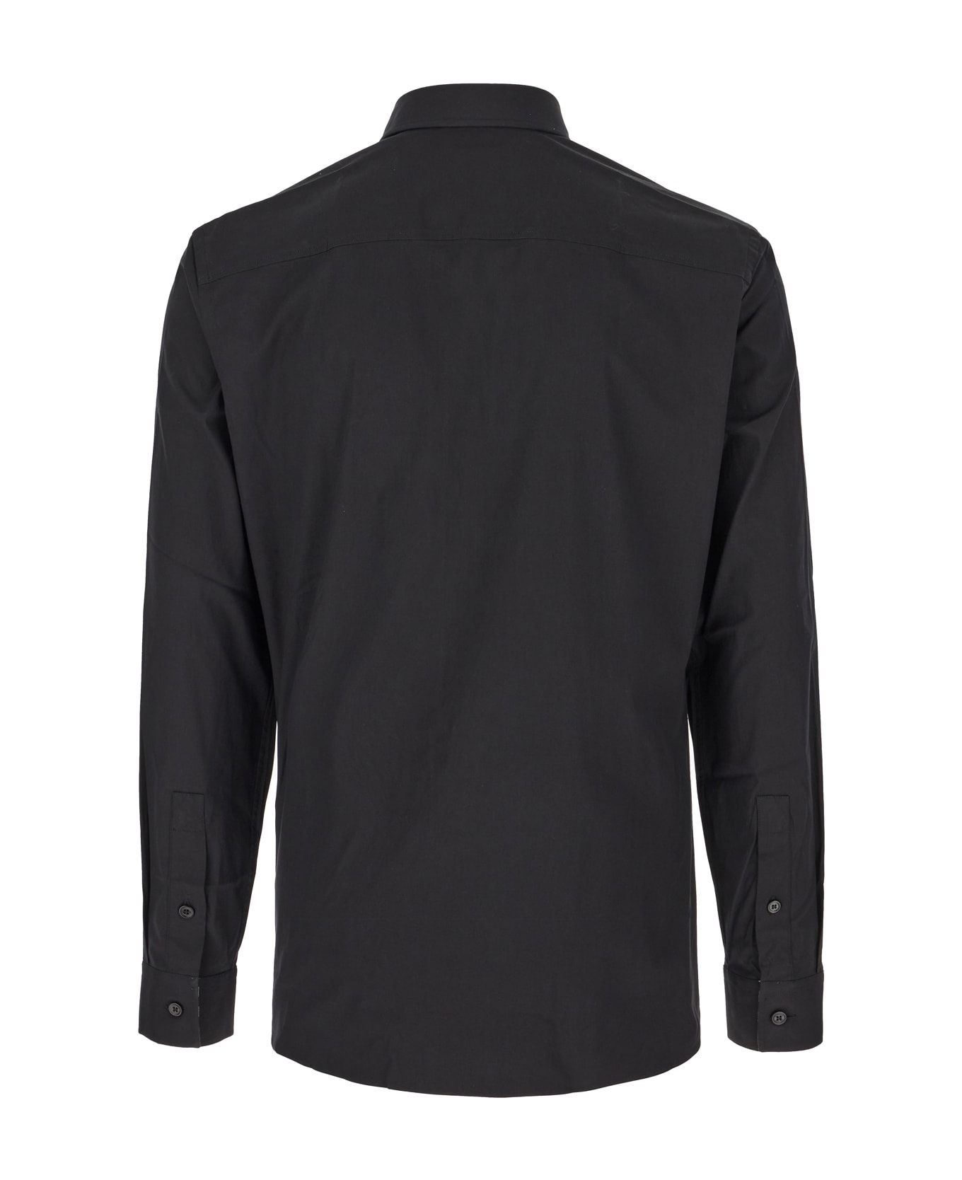 Burberry Black Stretch Cotton Shirt - A1189