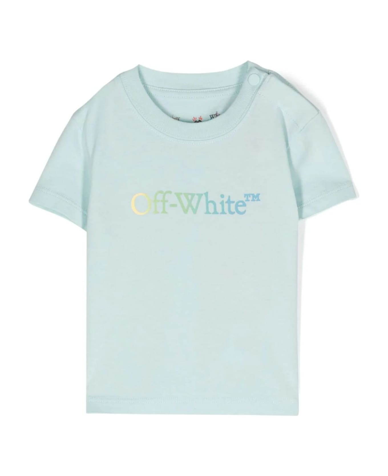 Off-White Off White T-shirts And Polos Clear Blue - Clear Blue Tシャツ＆ポロシャツ