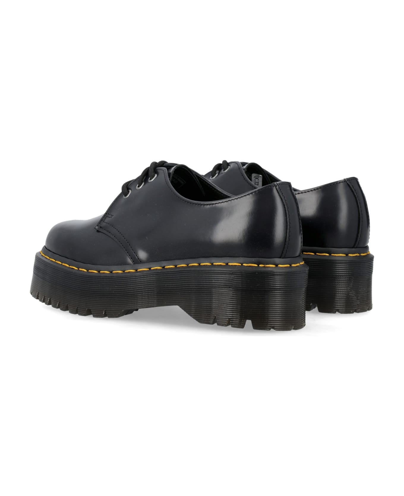 Dr. Martens Quad Laced Shoes - BLACK