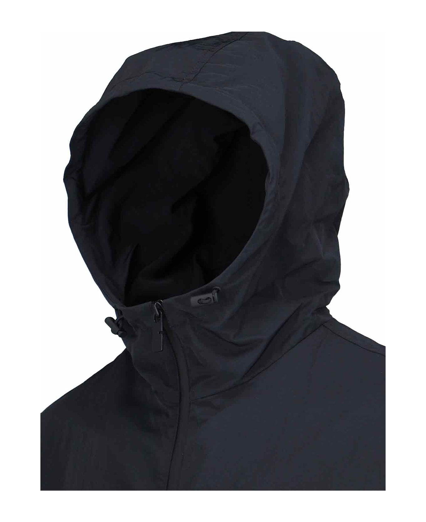 Burberry Ekd Hooded Jacket - BLACK