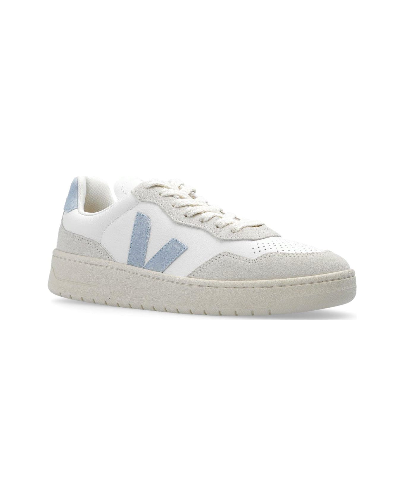 Veja V90 Lace-up Sneakers - WHITE