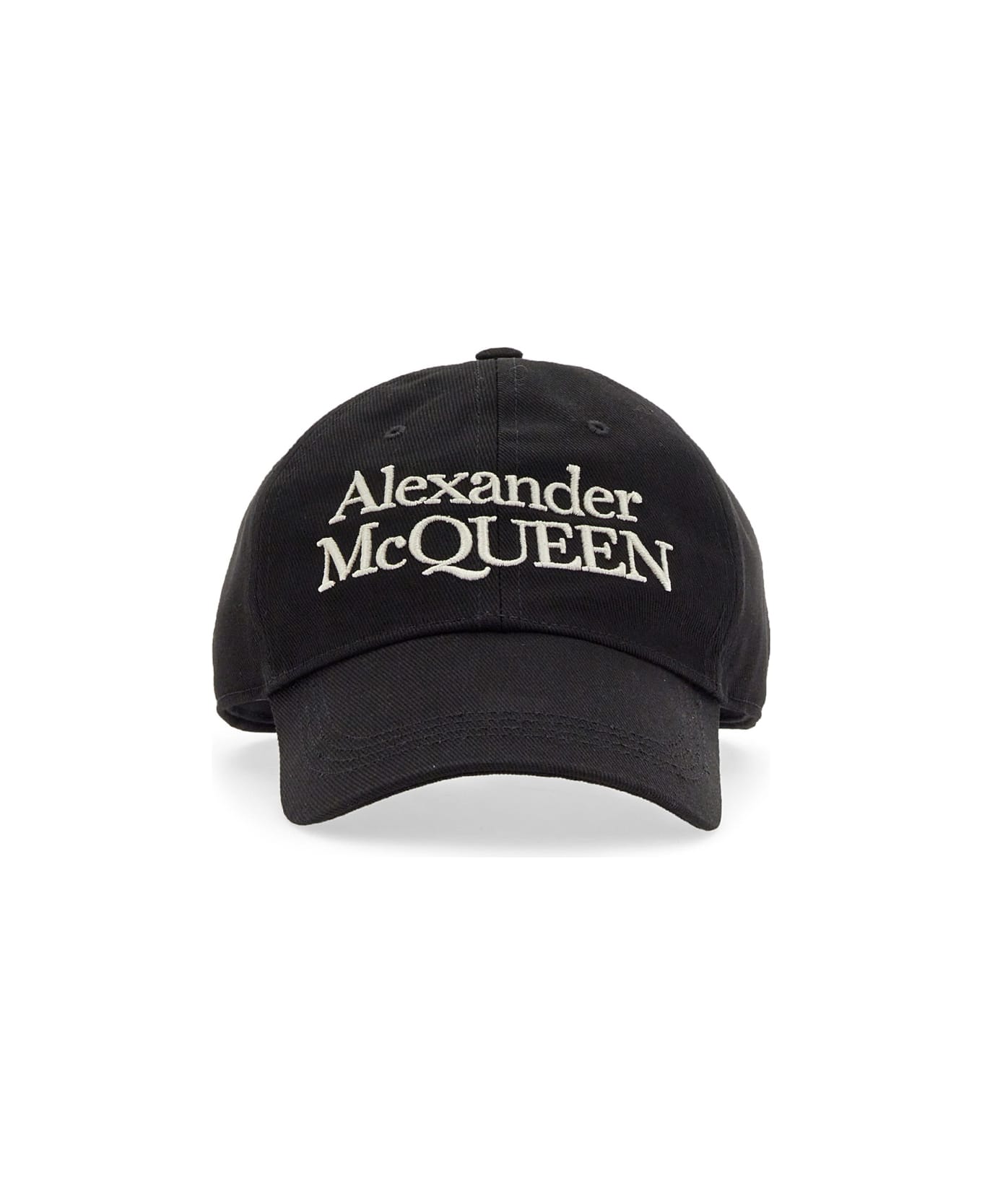 Alexander McQueen Baseball Cap - BLACK 帽子