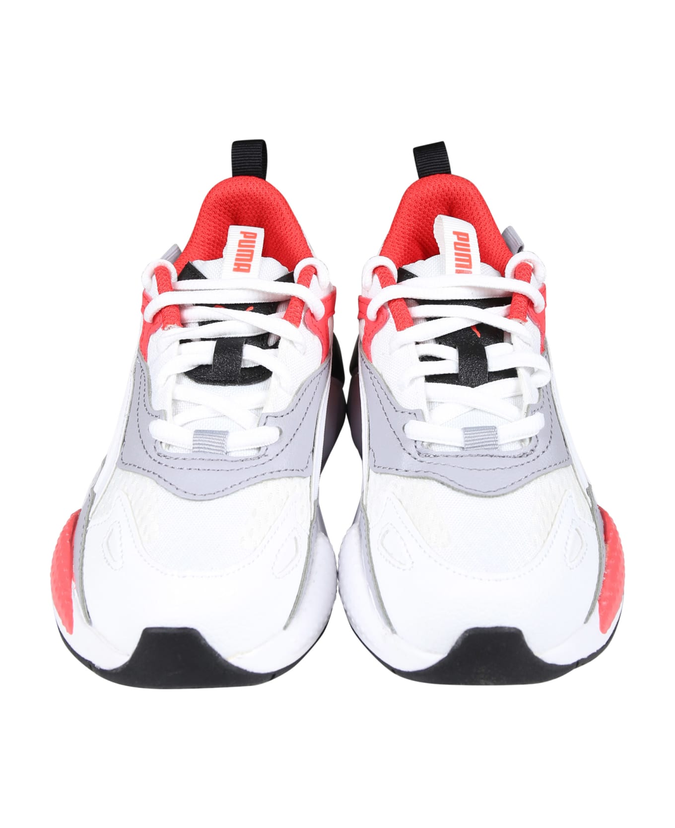 Puma Rs Efekt White Low Sneakers For Boy - White シューズ