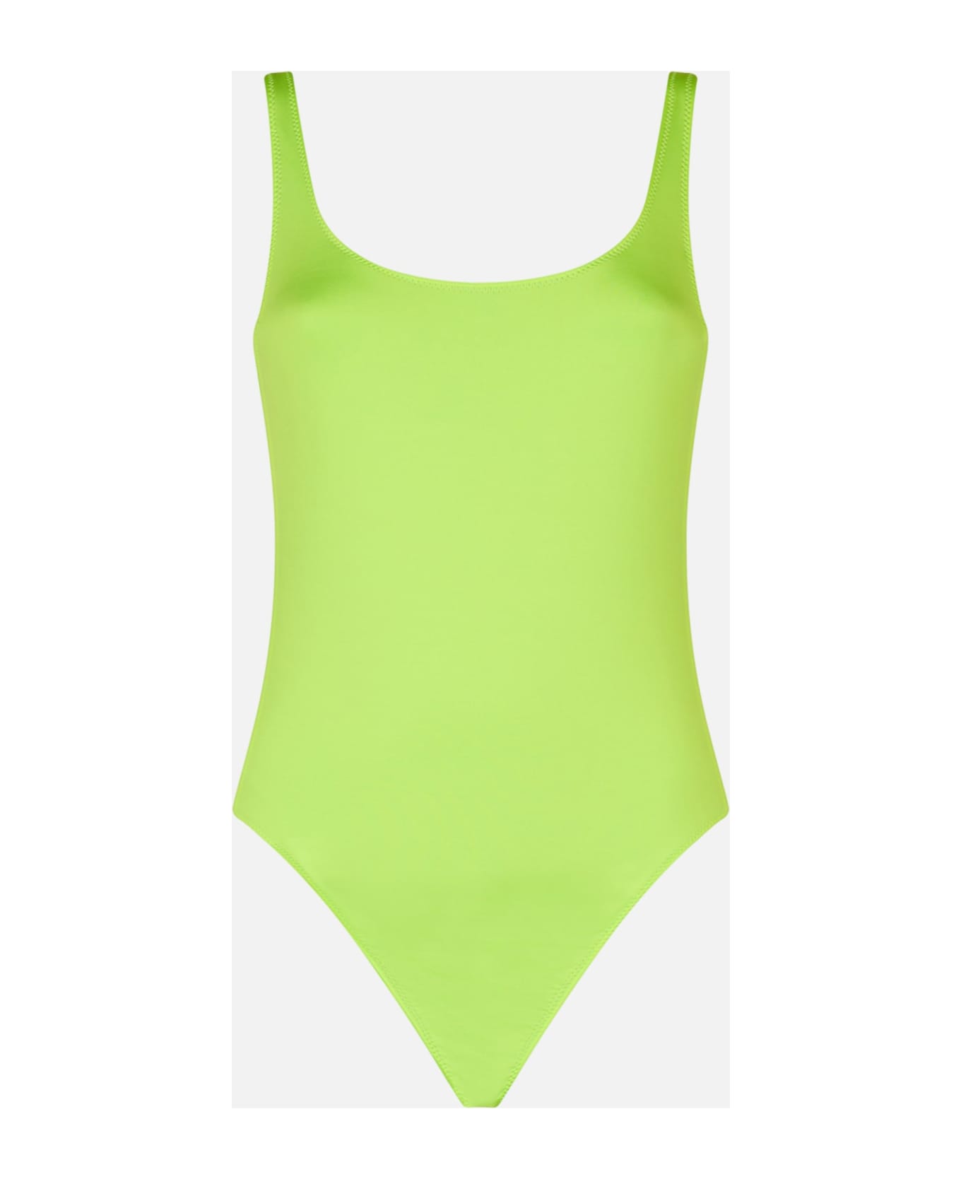 MC2 Saint Barth Woman Lime One Piece Swimsuit - GREEN