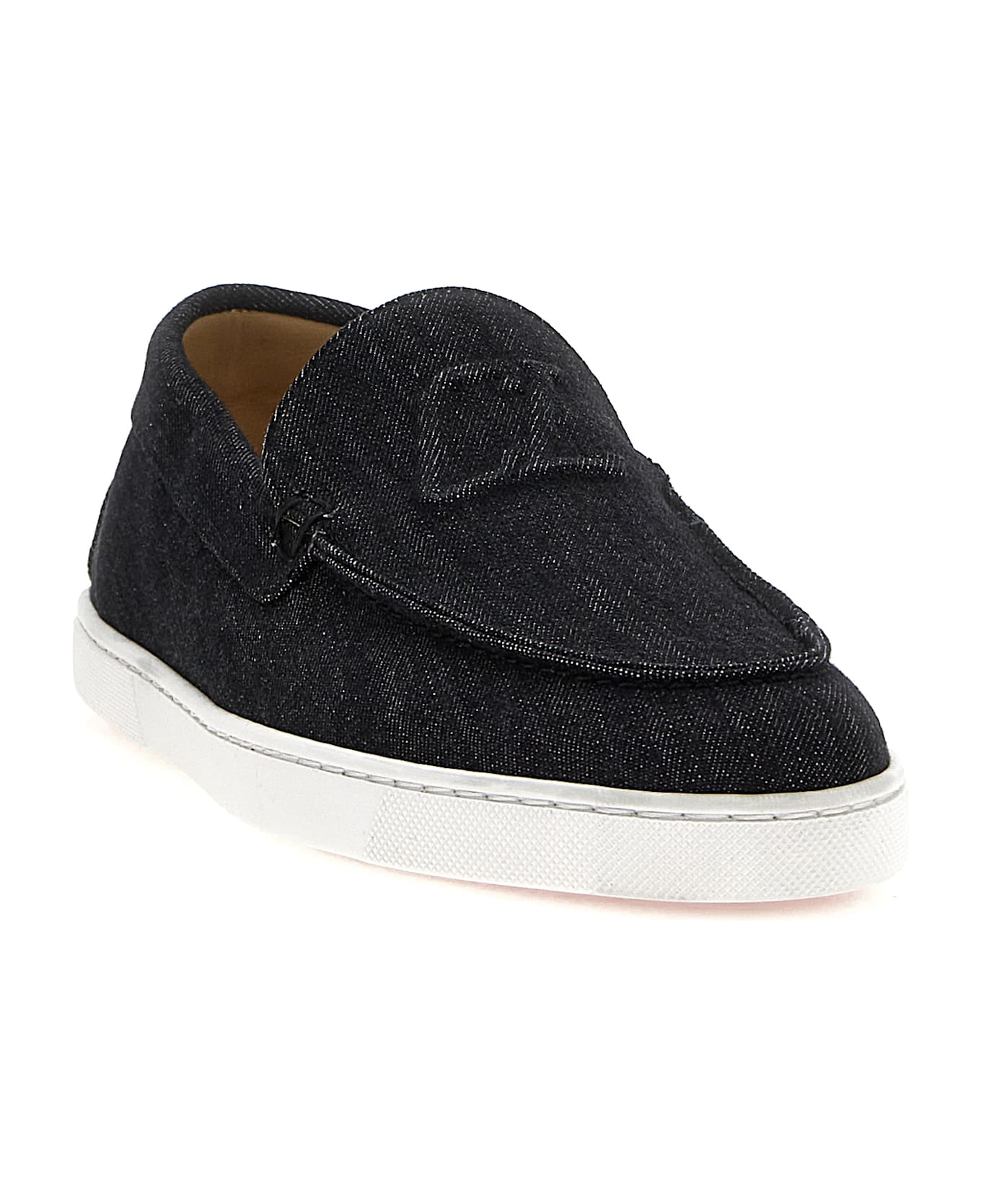 Christian Louboutin 'varsiboat' Loafers - Black  