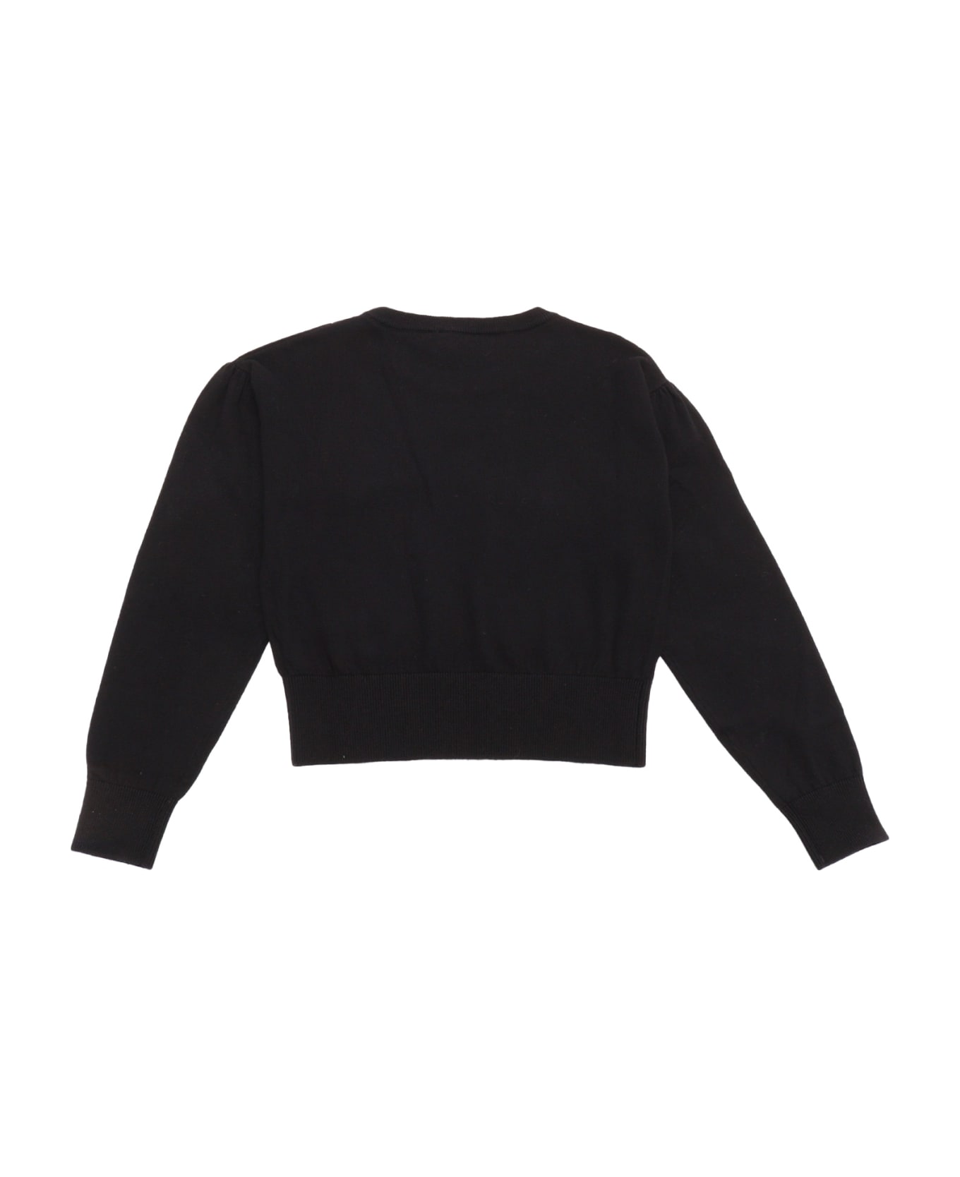 Moschino Crewneck Sweater - BLACK