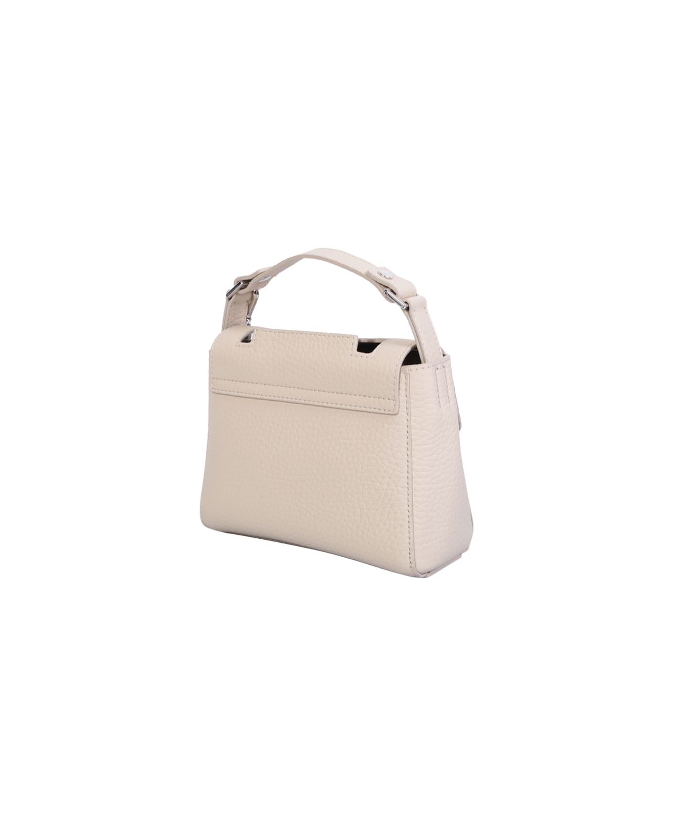 Orciani Ivory Sveva Soft Mini Bag - White