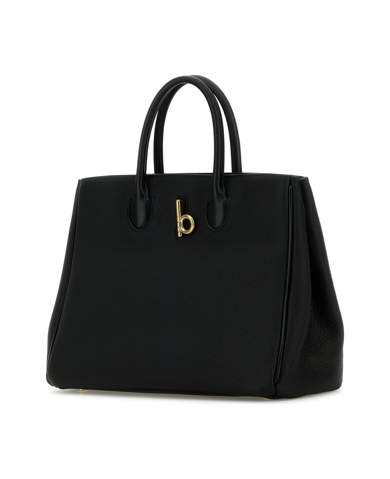 Burberry Ll S Rocking Horse Tote Lgl - BLACK