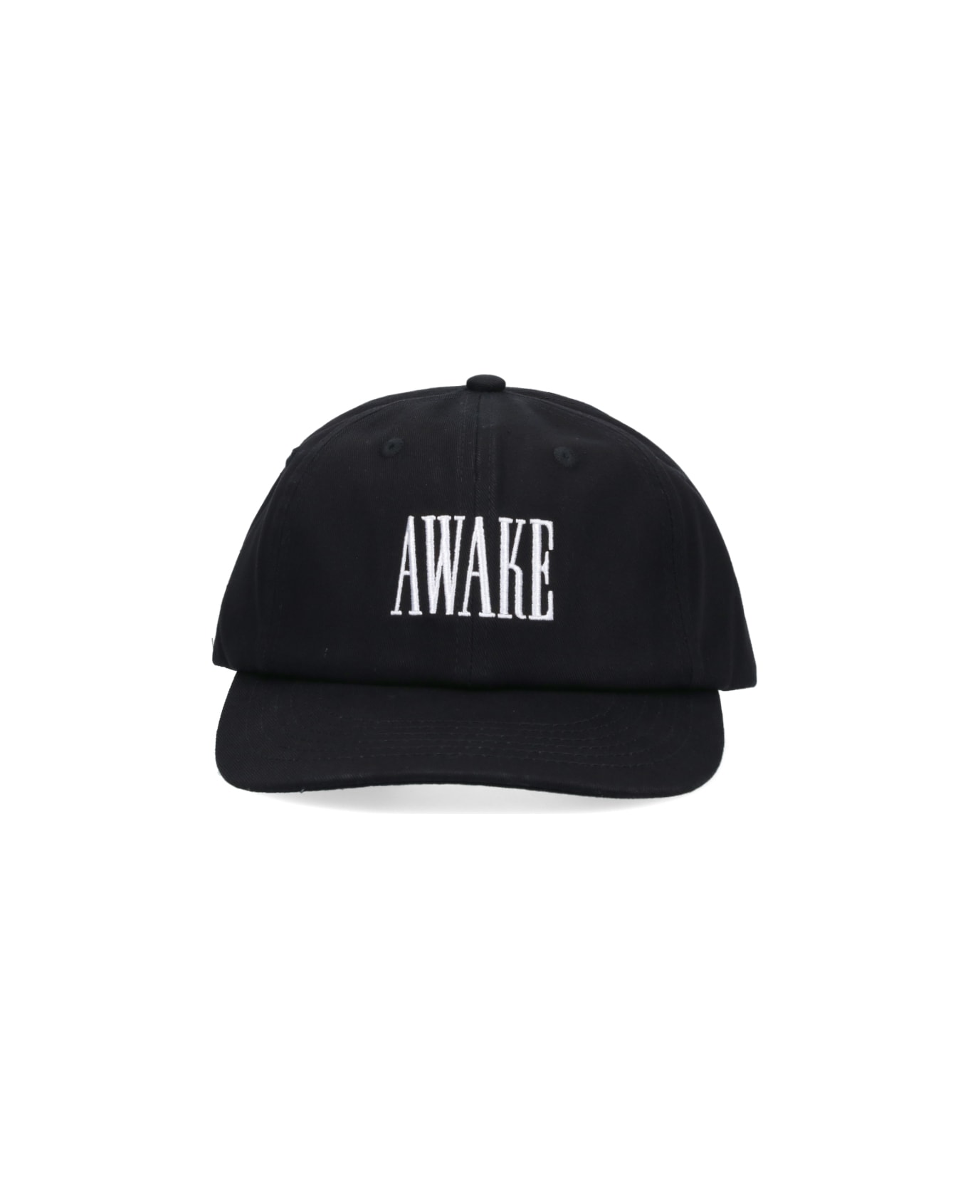 Awake NY Logo Baseball Cap - Black   帽子