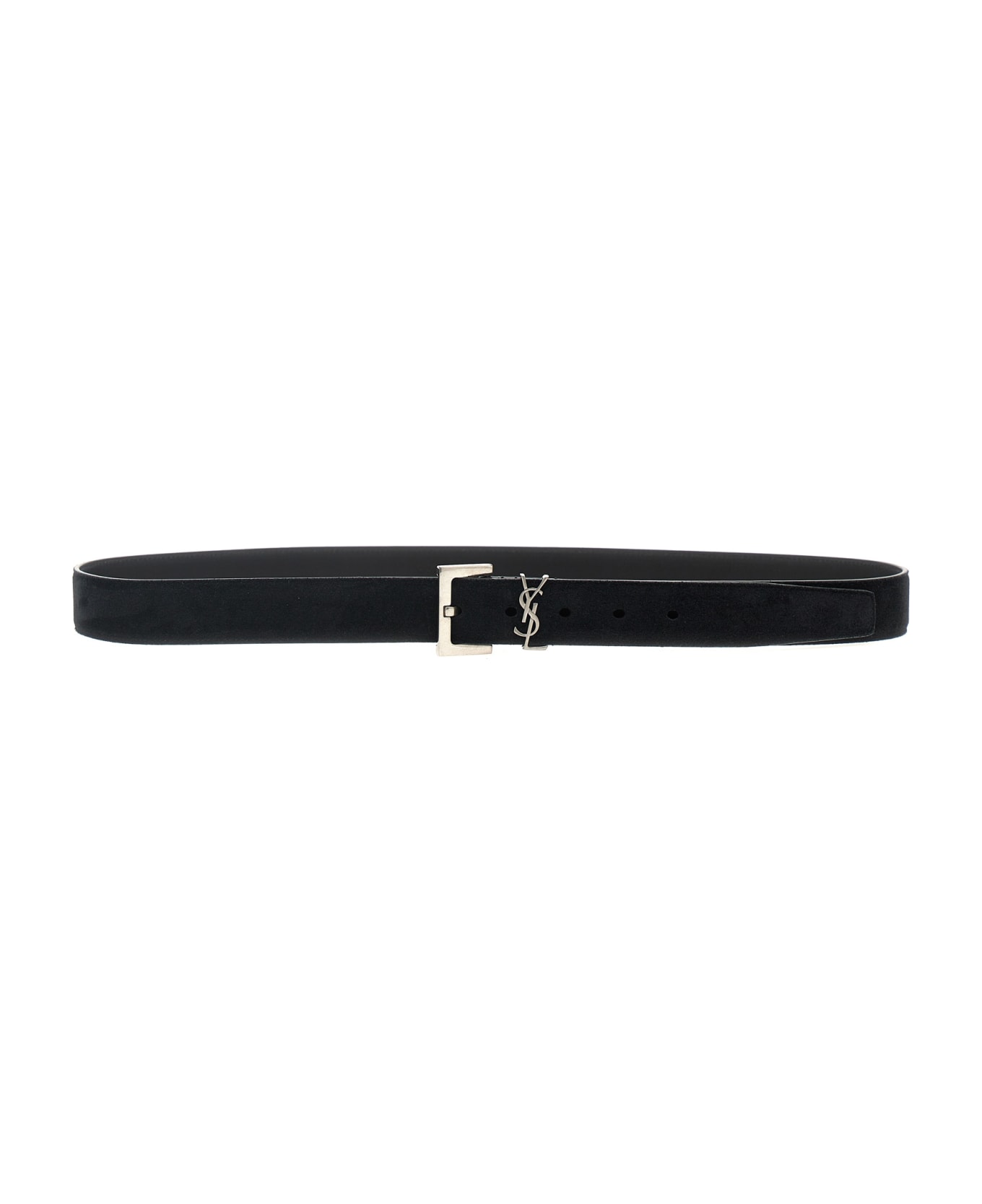 Saint Laurent 'ysl' Belt - Nero