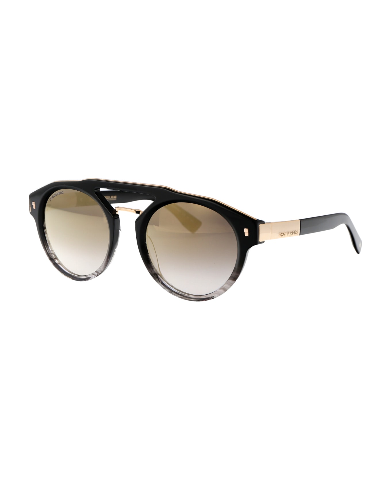 Dsquared2 Eyewear D2 0085/s Sunglasses - XOWFQ BLACK GREY HORN