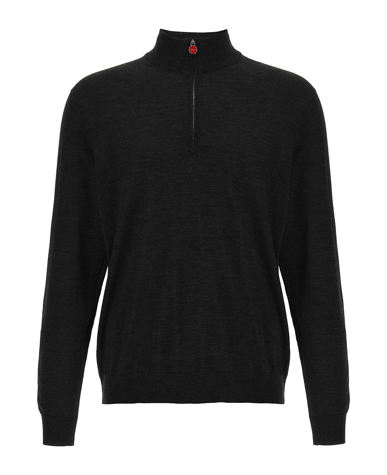 Kiton Half-zip Sweater - Gray