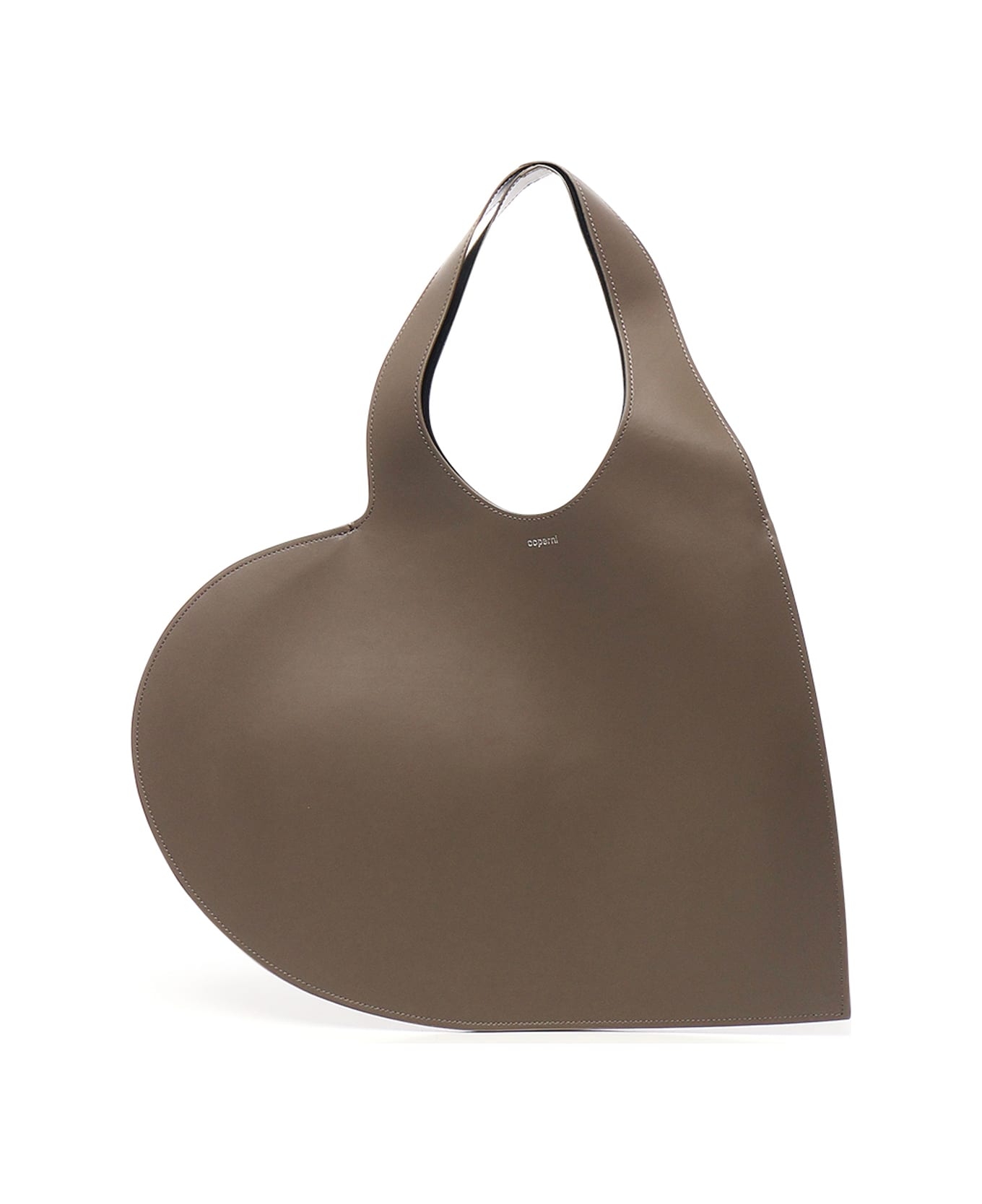 Coperni Large Heart Tote Bag - Brown