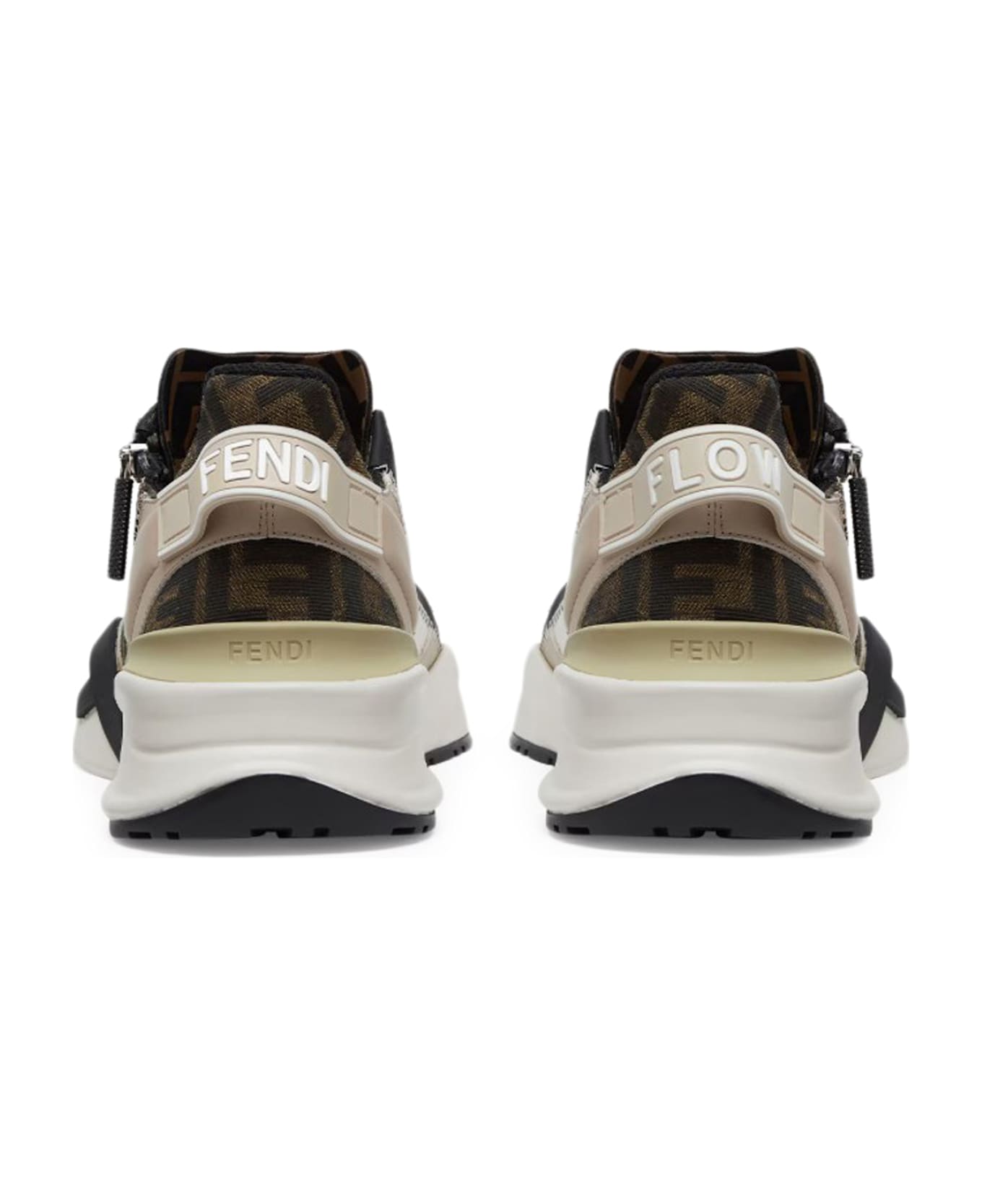 Fendi Flow Sneakers - White