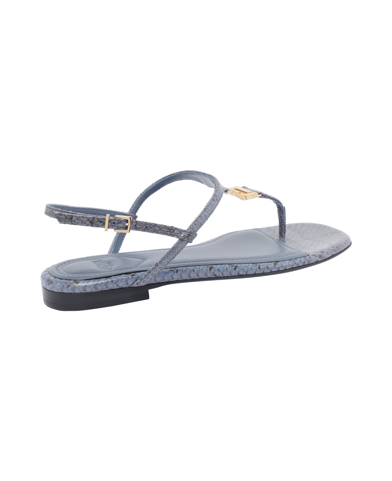 Fendi Ffold Sandals - Blue