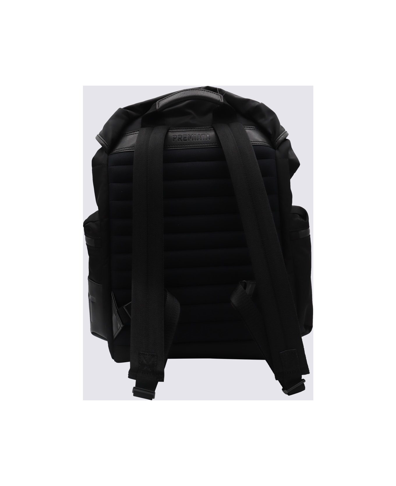 Premiata Black Nylon Backpack
