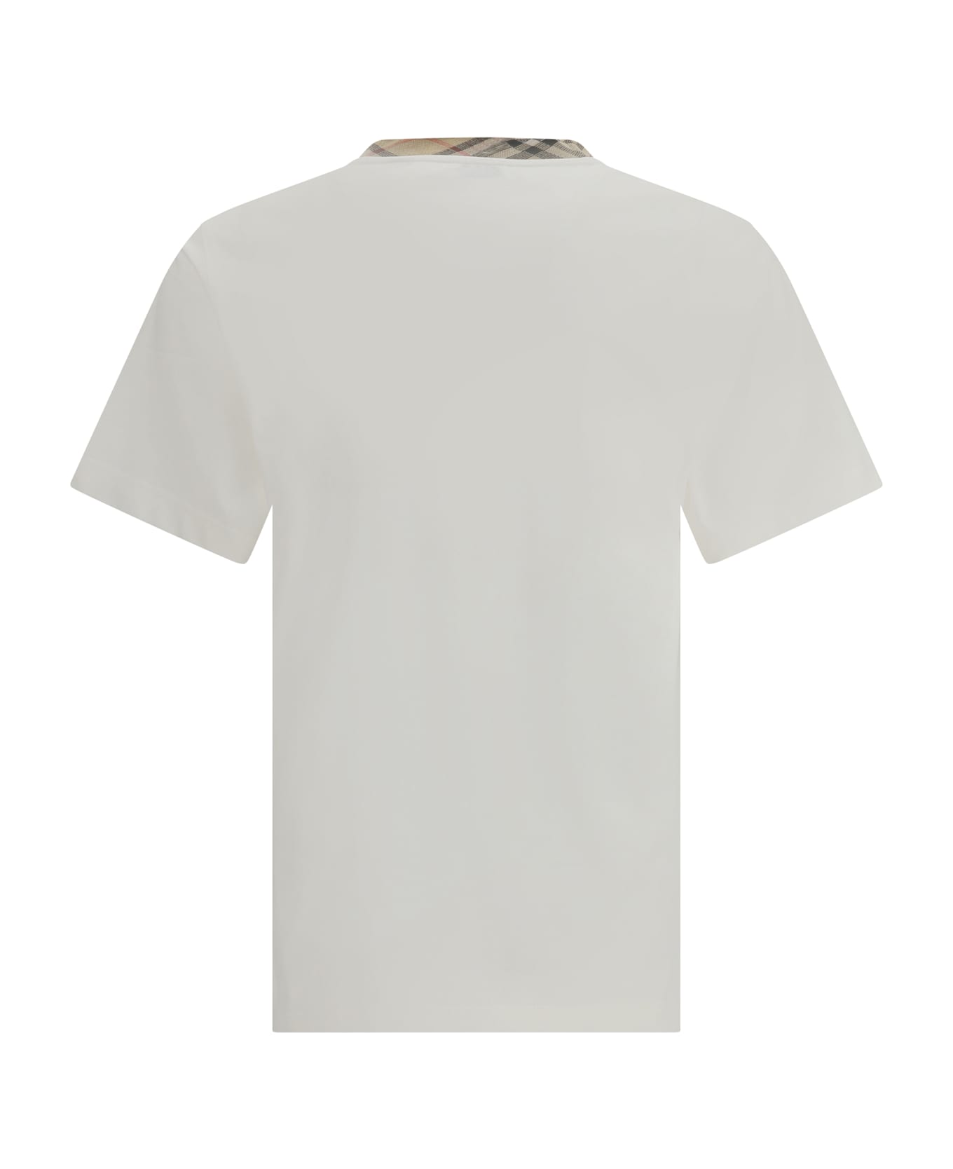 Burberry Archivio Check T-shirt - White