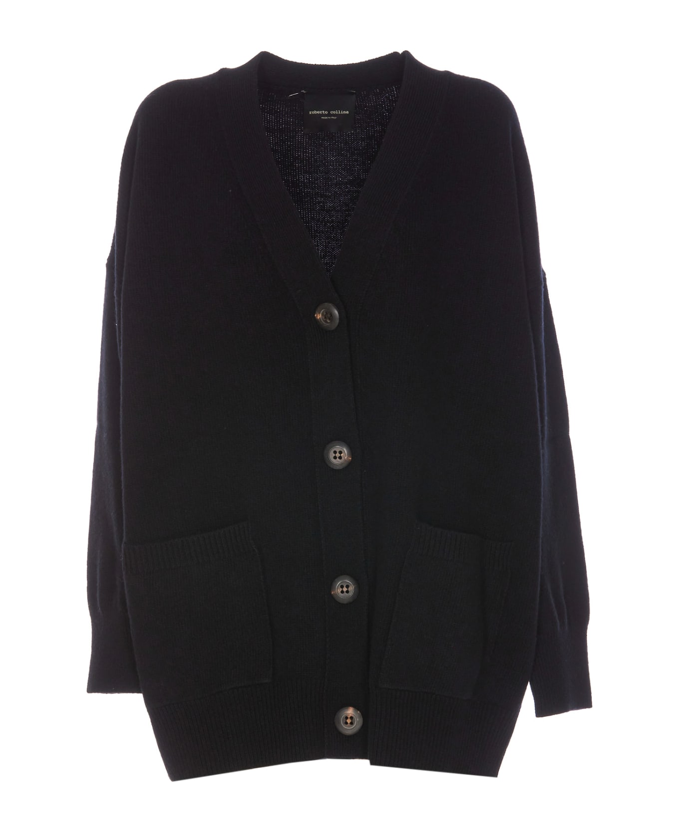 Roberto Collina Cardigan - Black