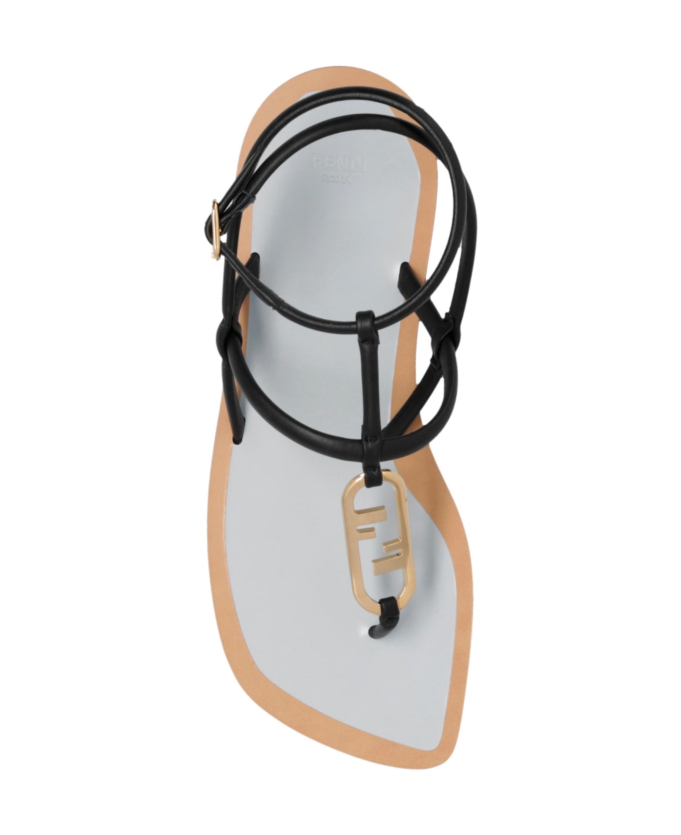 Fendi O'lock Sandals - Black サンダル