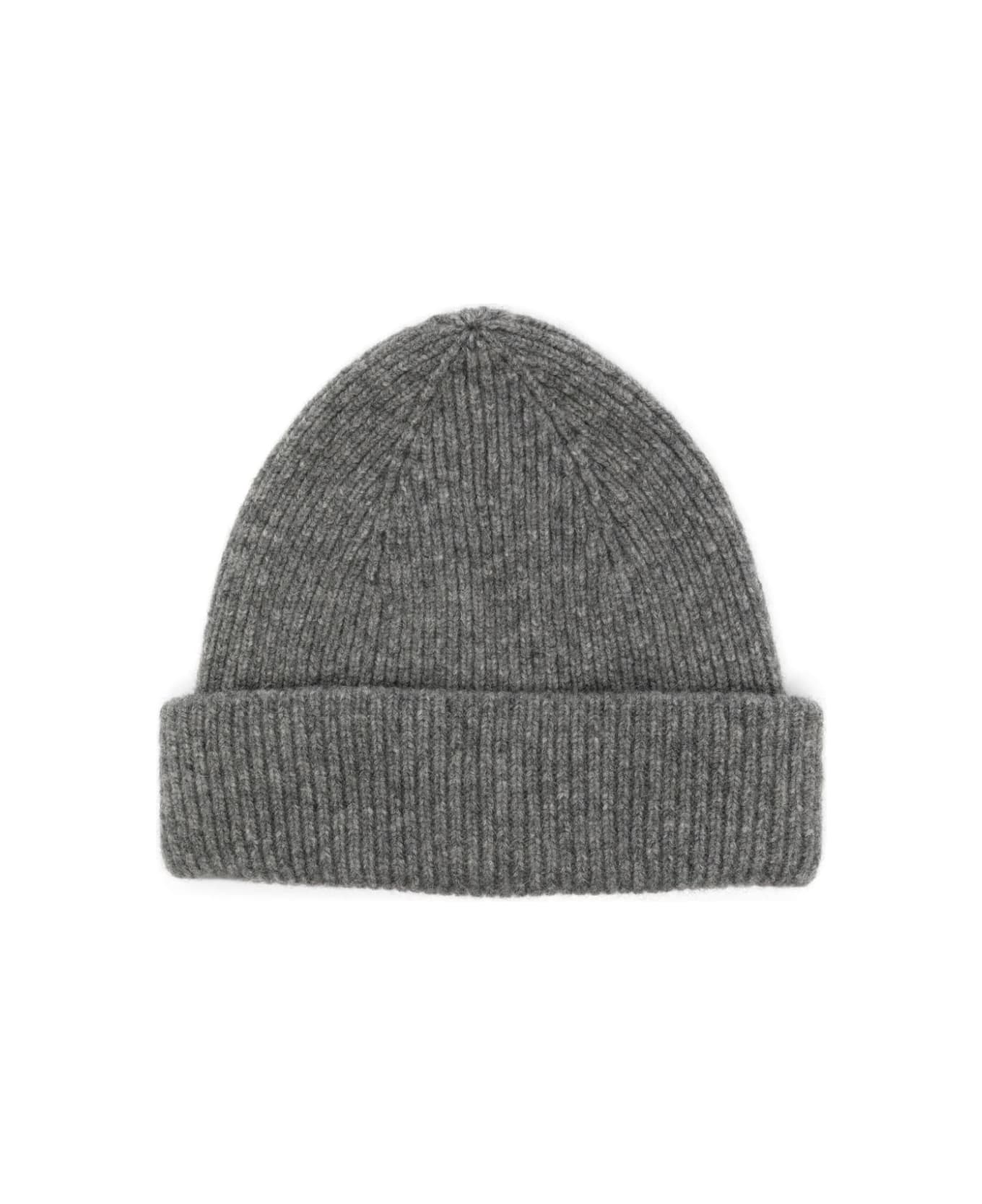 Nuur Wool Hat Double Flap - Grey