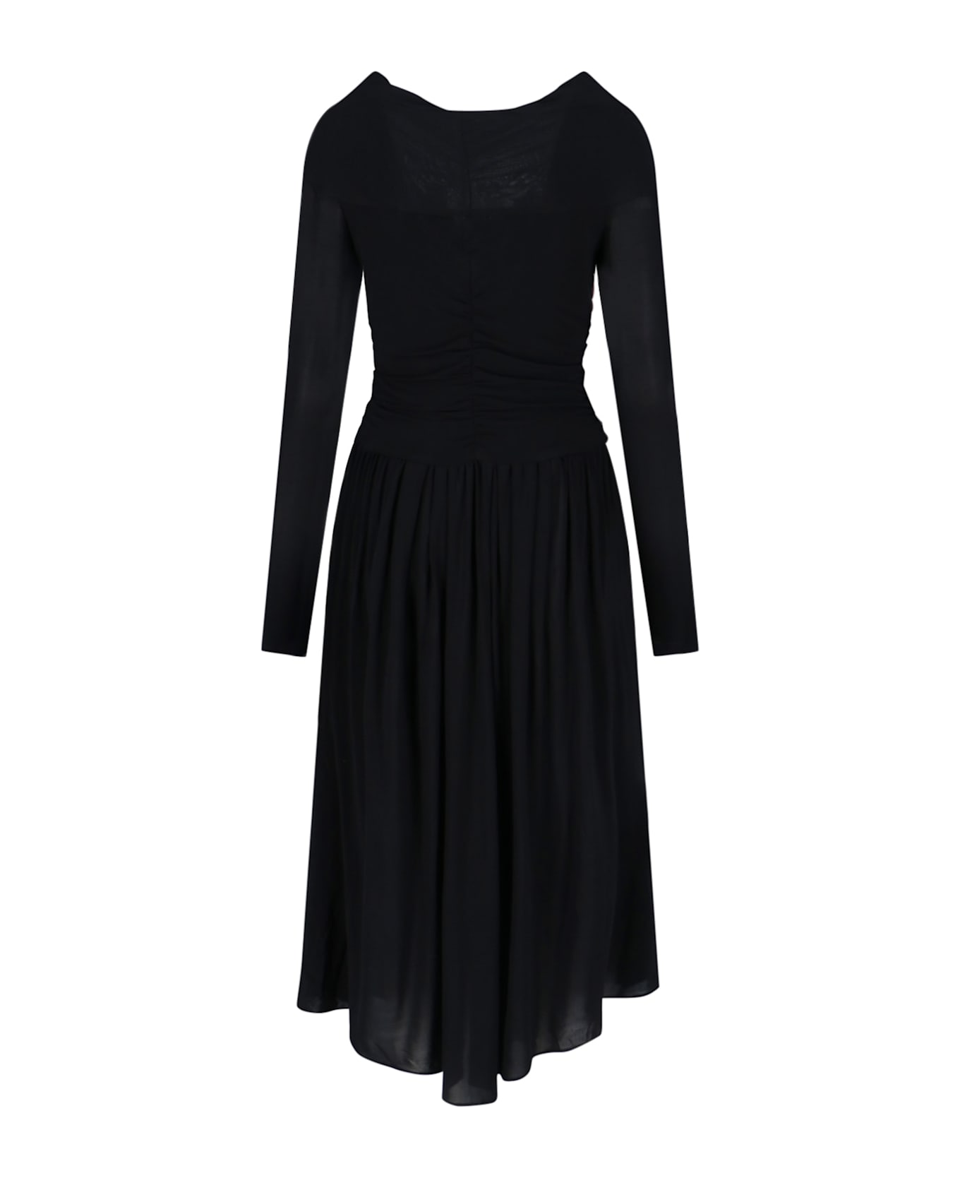 Isabel Marant Draped Maxi Dress - Black  