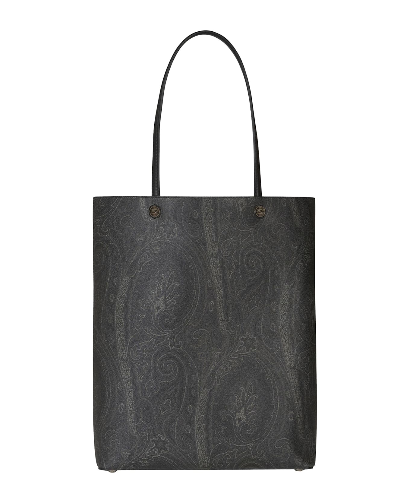 Etro Paisley Medium Tote - Black