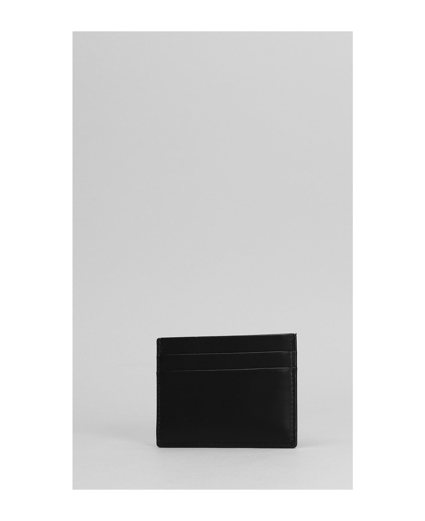 Common Projects Wallet In Black Leather - black 財布