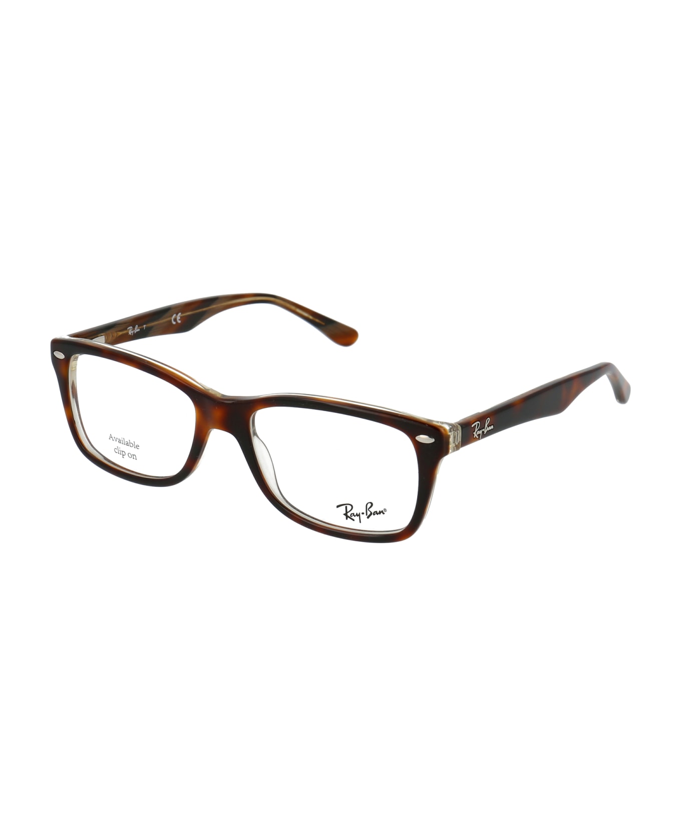 Ray-Ban 0rx5228 Glasses - 5913 HAVANA/BROWN/YELLOW アイウェア