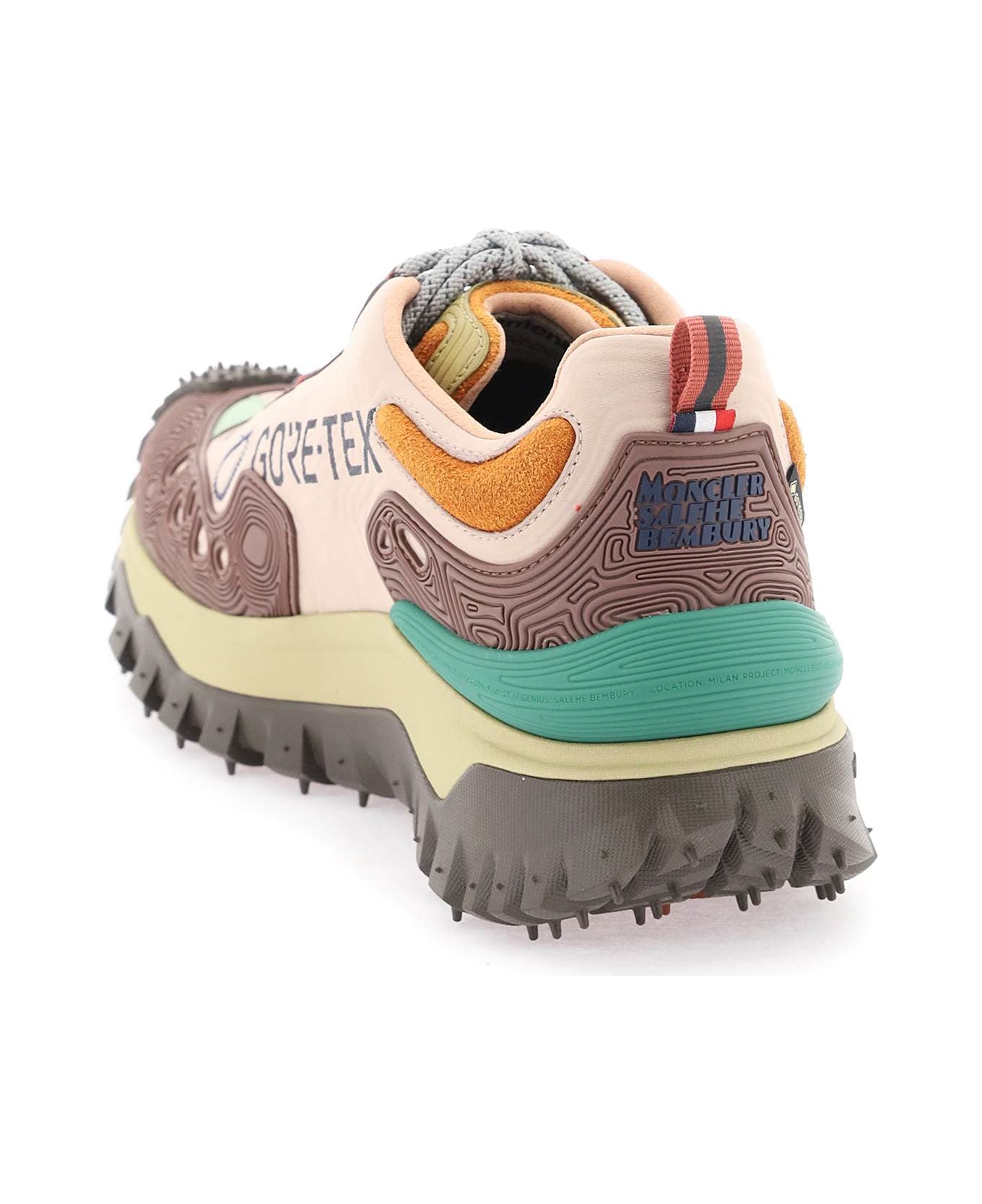Moncler Genius Trailgrip Grain Sneakers By Salehe Bembury - MEDIUM PINK