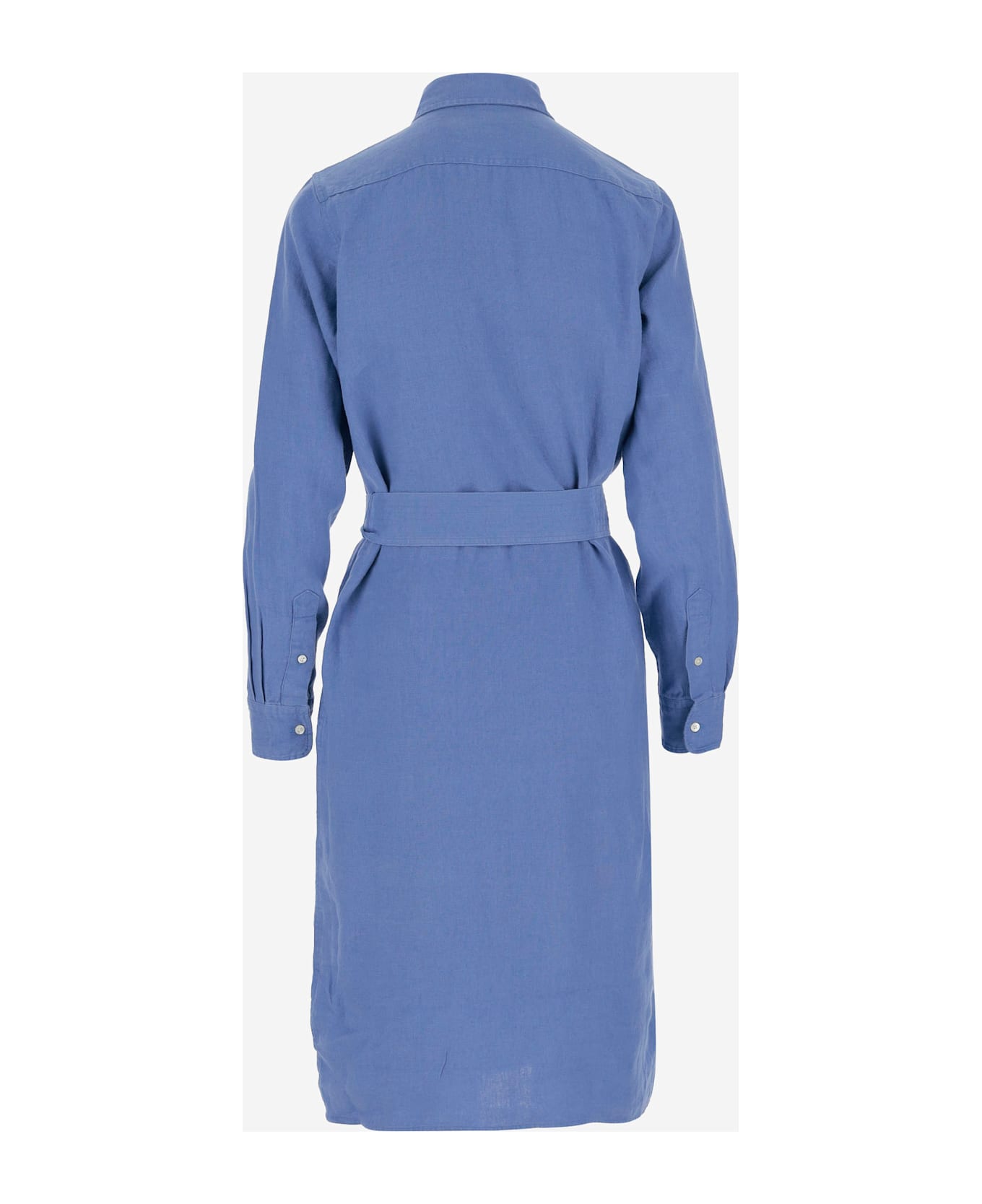 Polo Ralph Lauren Linen Dress - Light Blue