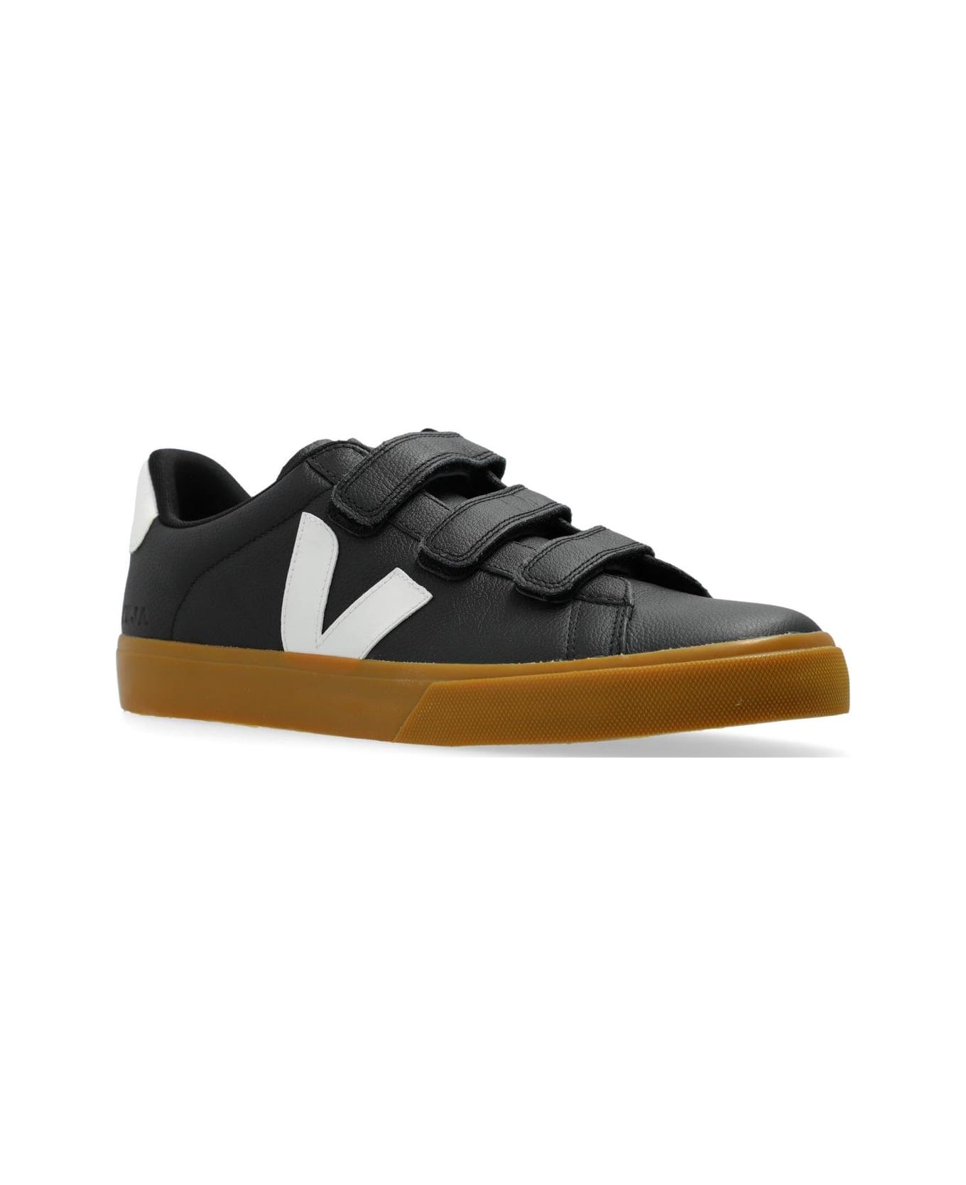 Veja Reclife Logo Sneakers - BLACK