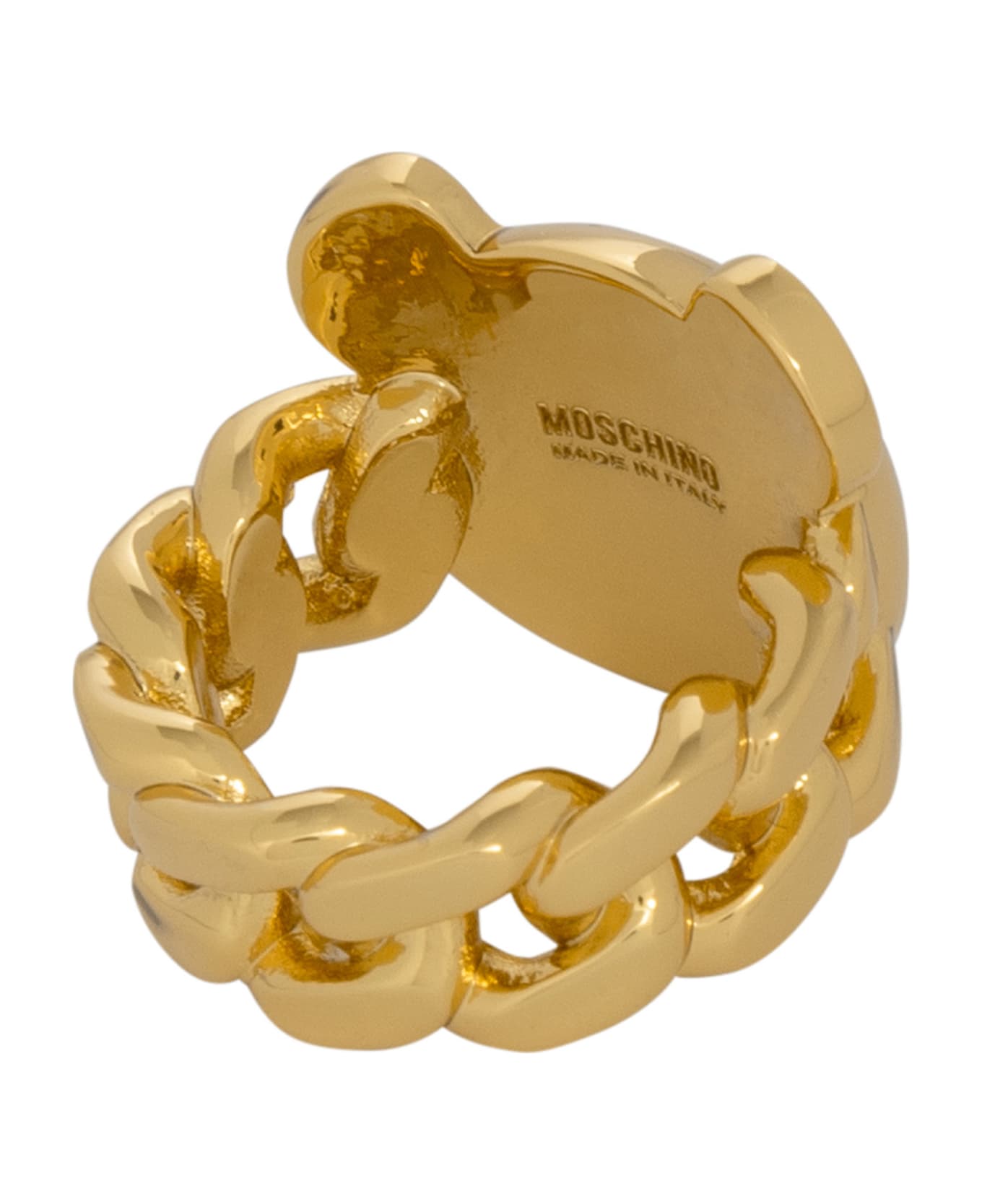 Moschino Teddy Bear Ring - Gold