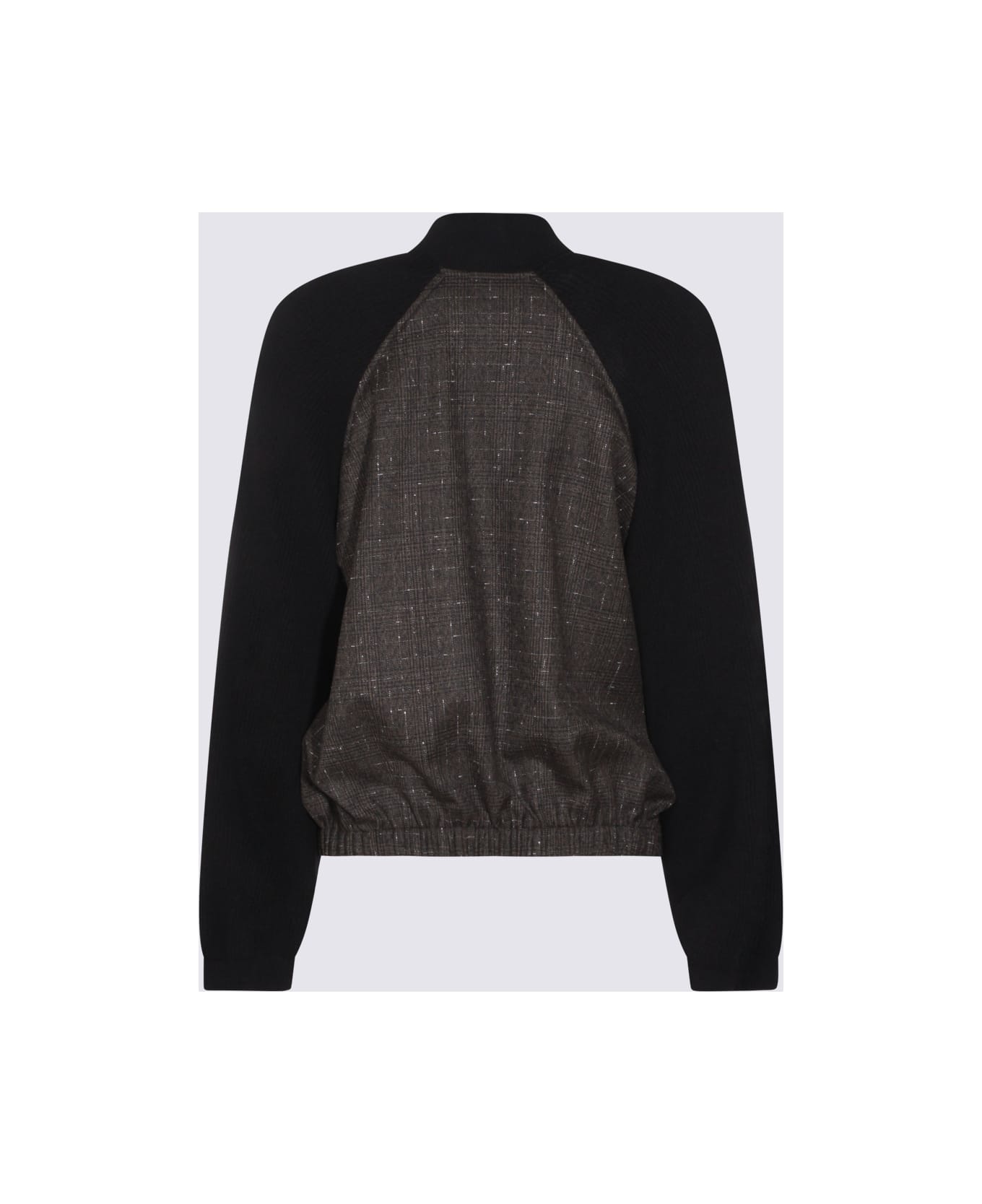 Fabiana Filippi Black Wool Casual Jacket