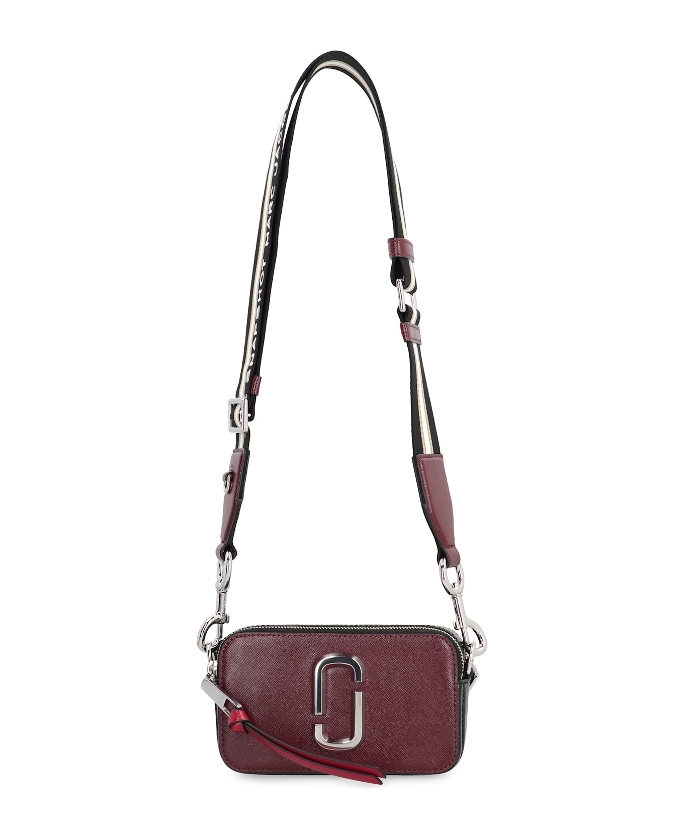 Marc Jacobs The Snapshot Leather Camera Bag - Red-purple or grape