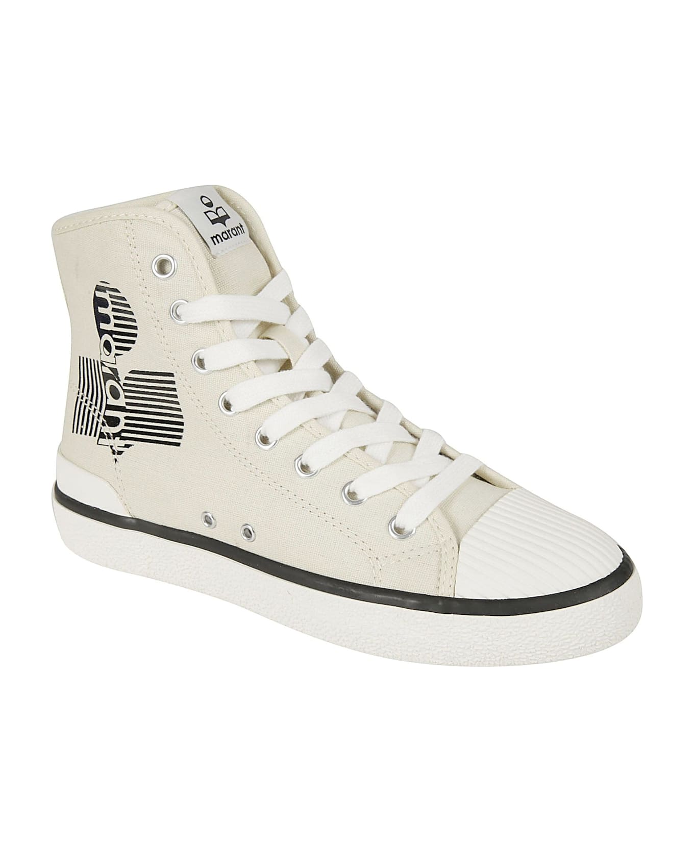 Isabel Marant Logo Canvas Sneakers - Beige スニーカー