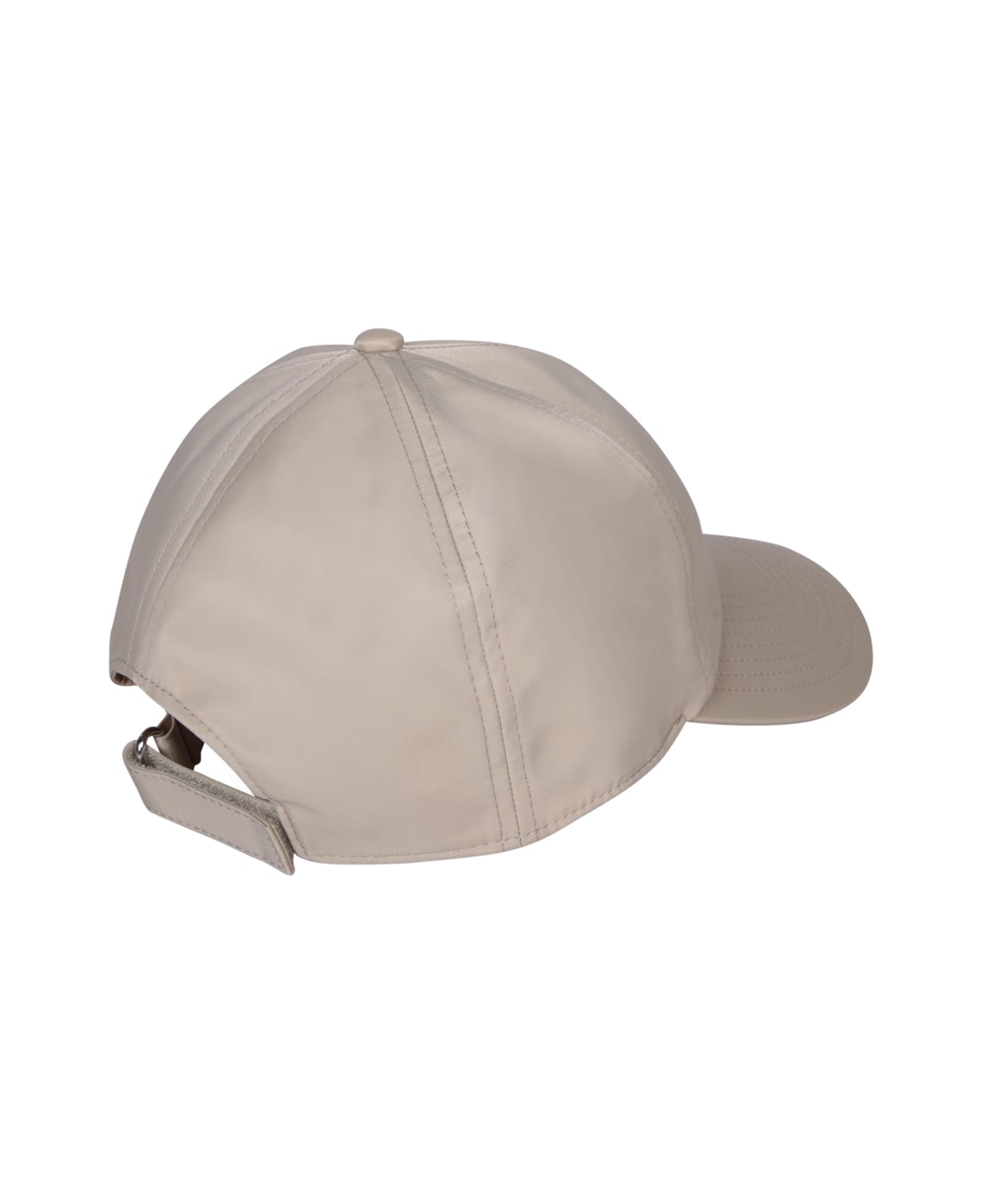 Moncler Logo Patch Baseball Cap - Beige 帽子