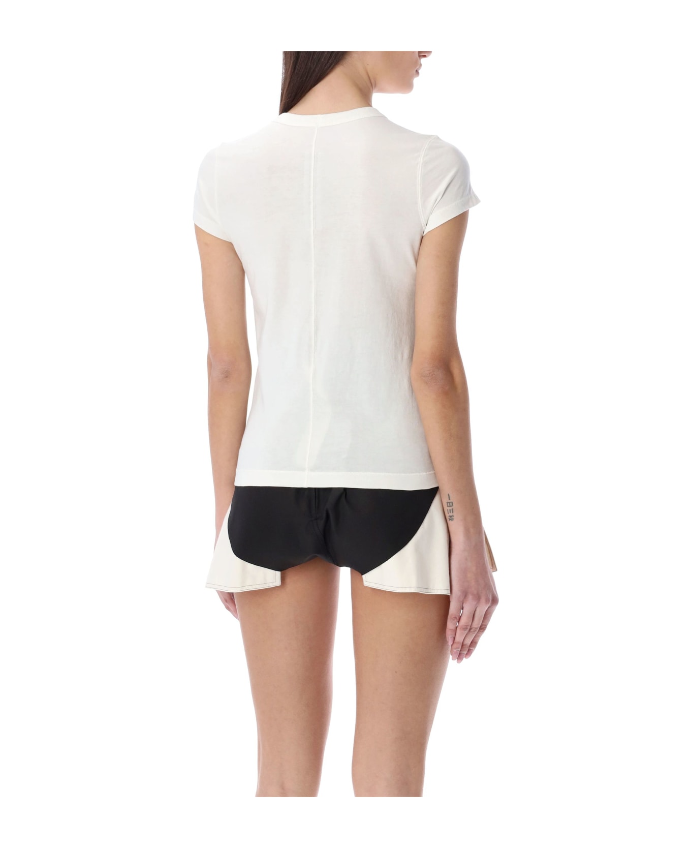 Rick Owens Cropped Level T - White