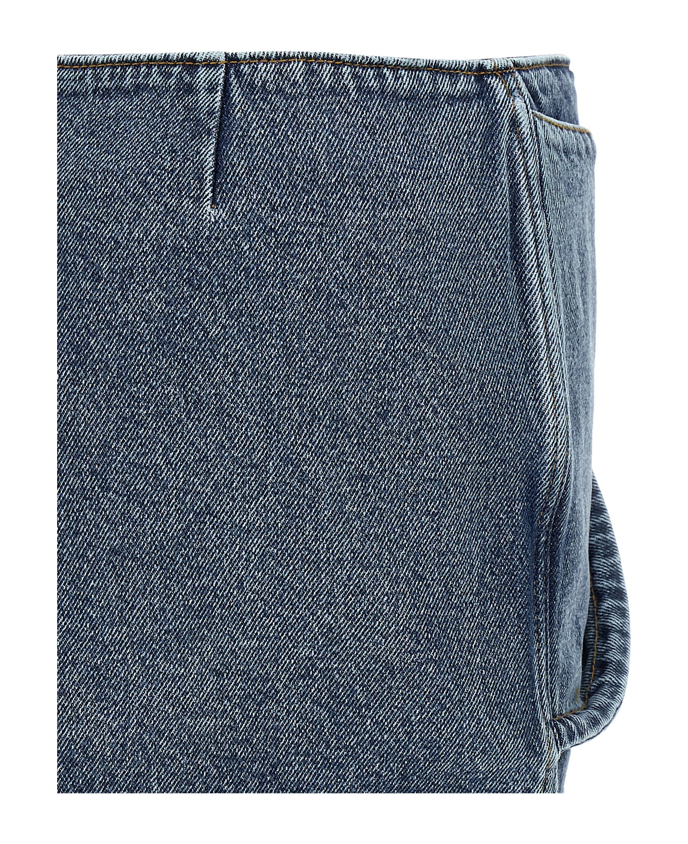 Magda Butrym 'denim 12 Skirt' Skirt - Blue