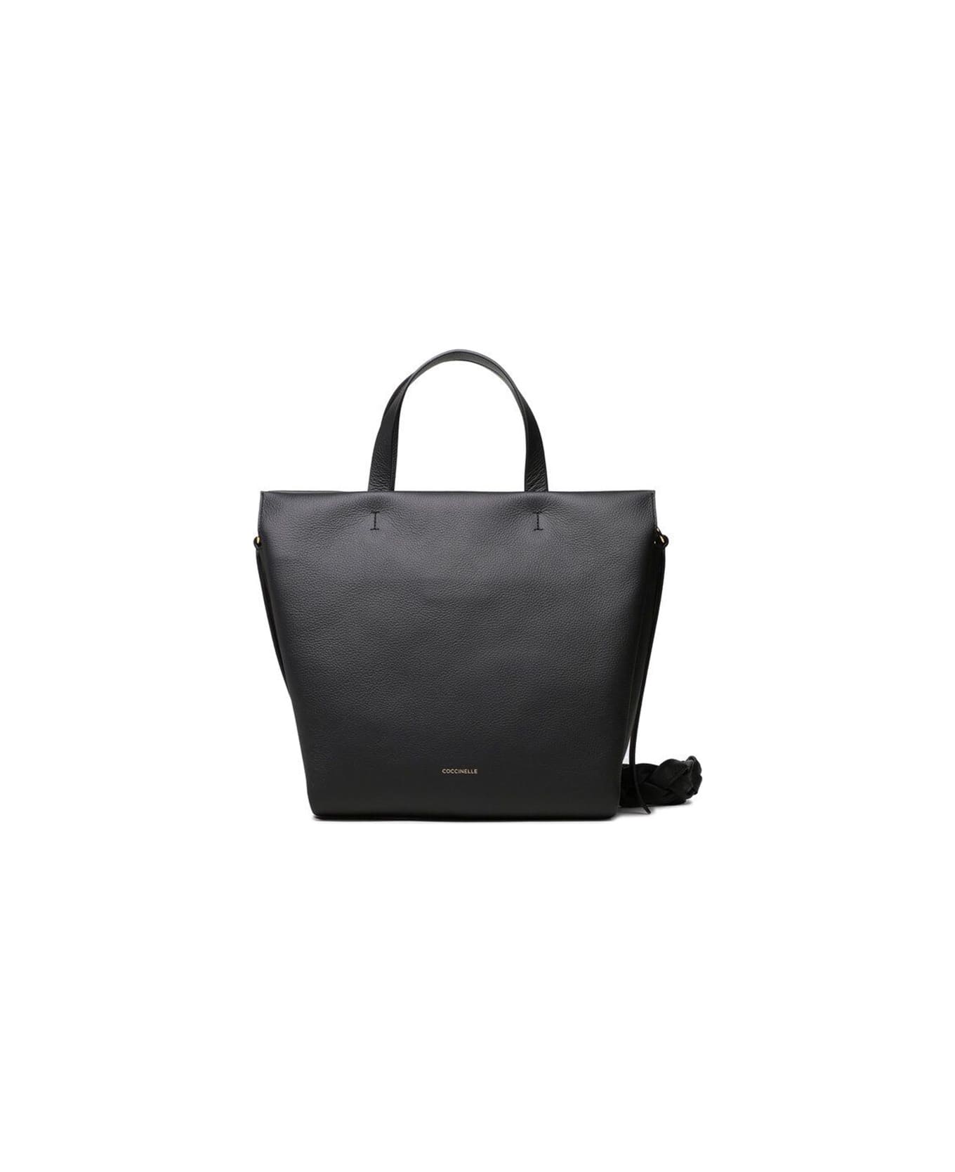 Coccinelle Boheme Leather Bag - Noir/cuir トートバッグ