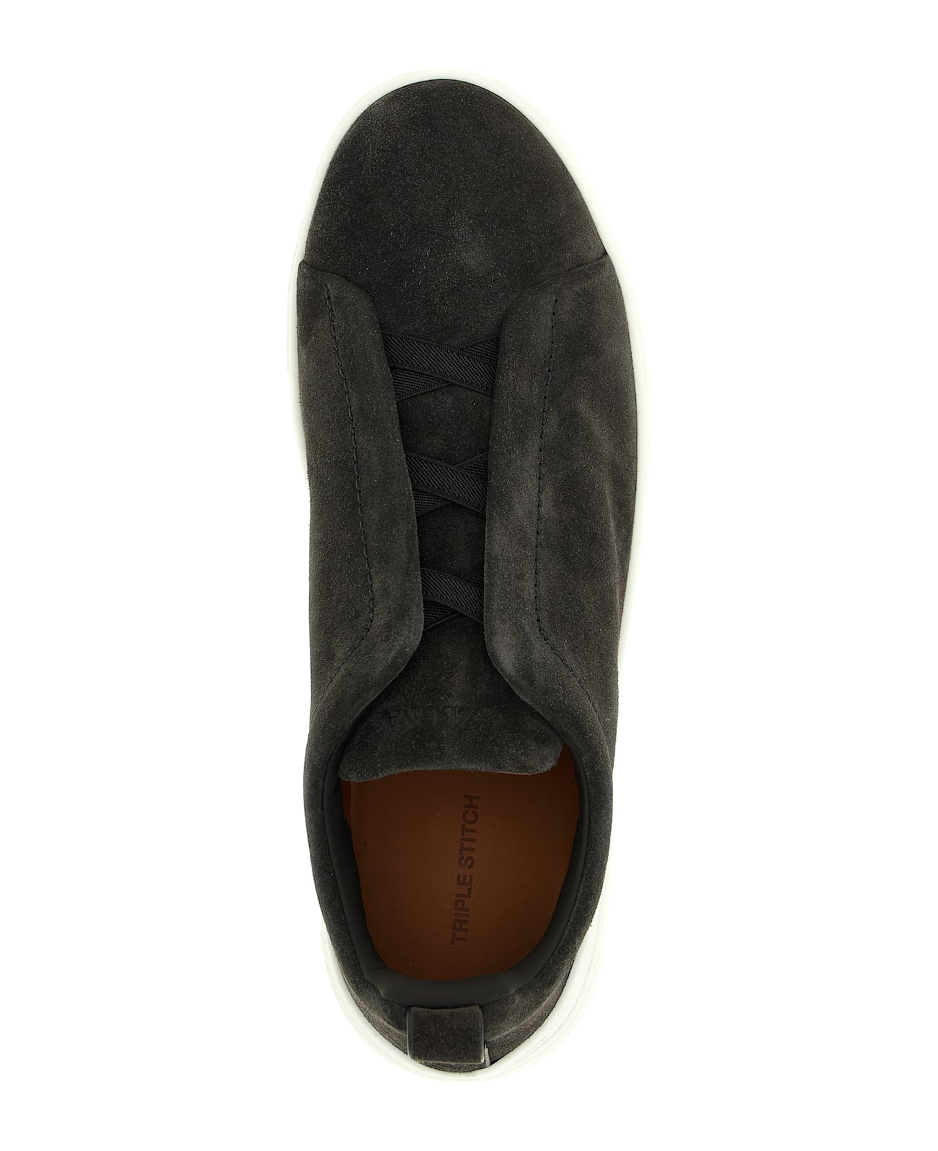 Zegna 
triple Stitch
 Sneakers - Gray