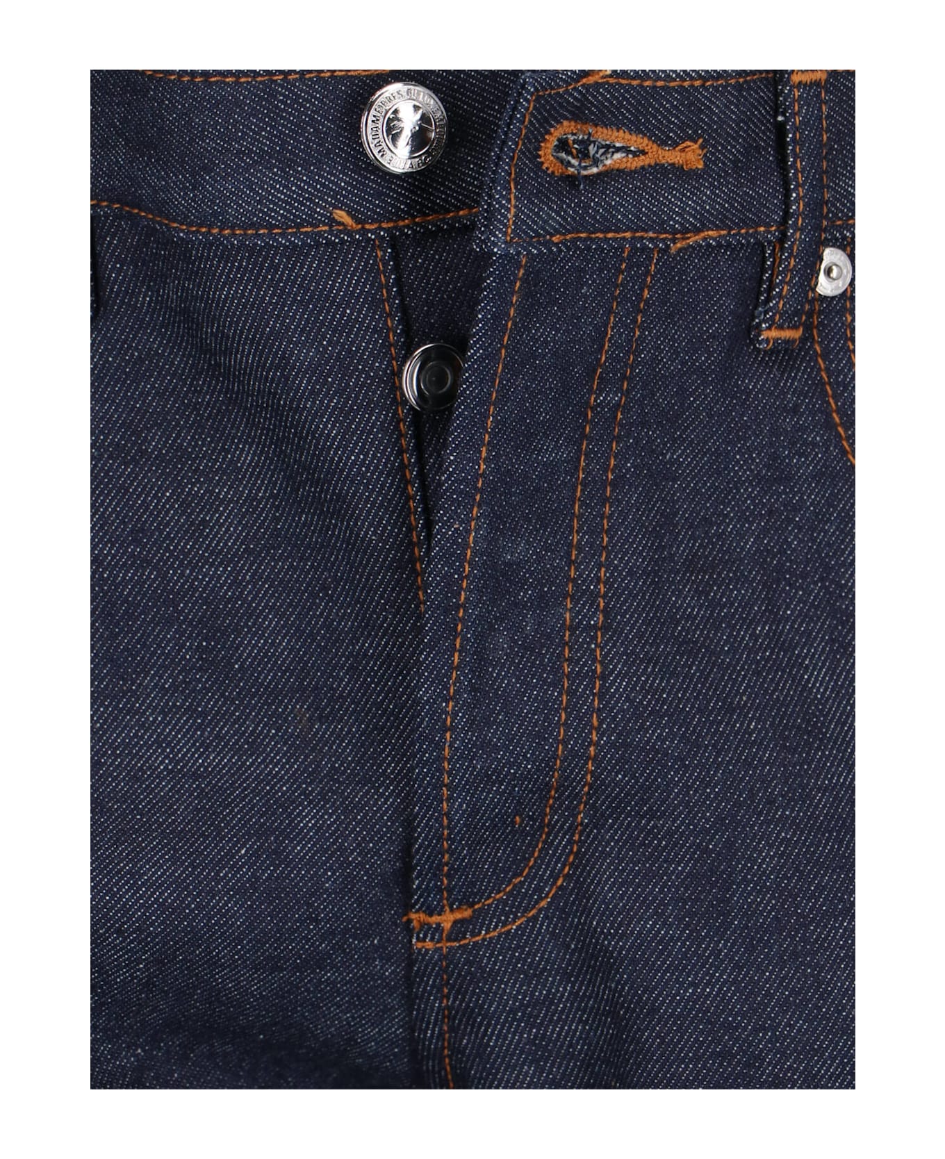 A.P.C. Denim Midi Skirt - Blue