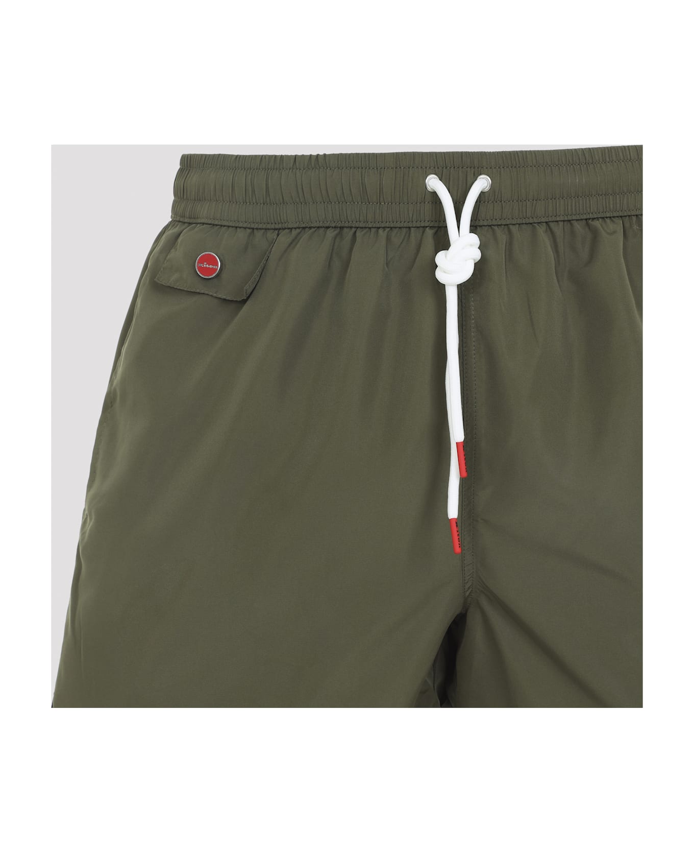 Kiton Polyester Swim Shorts - Multicolor