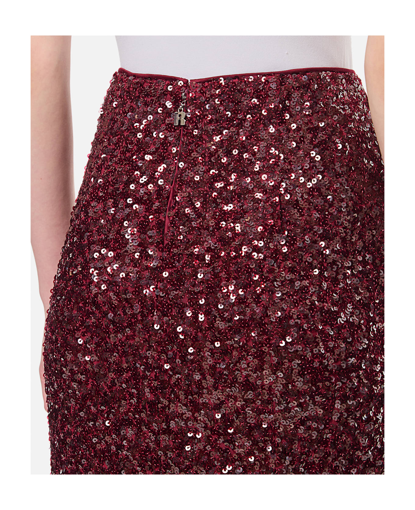 Rotate by Birger Christensen Sequin Midi Pencil Skirt - Non definito