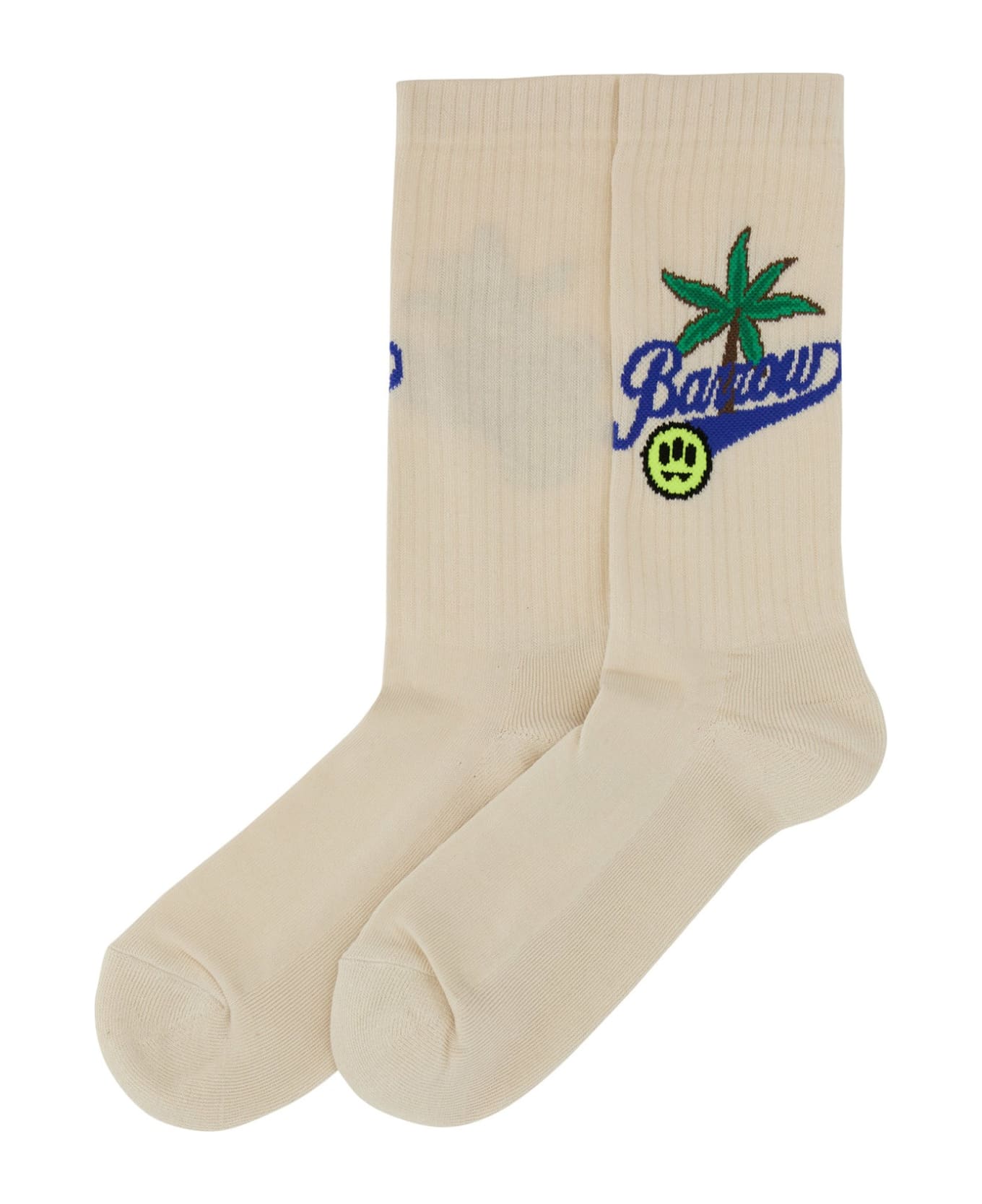 Barrow Socks With Logo - Turtledove 靴下