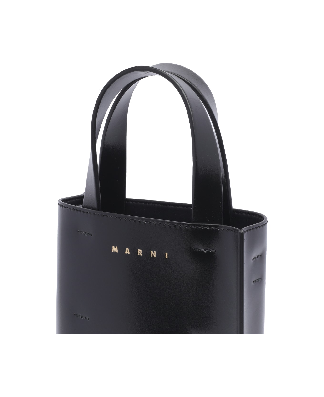Marni Nano Museo Bag - Black トートバッグ